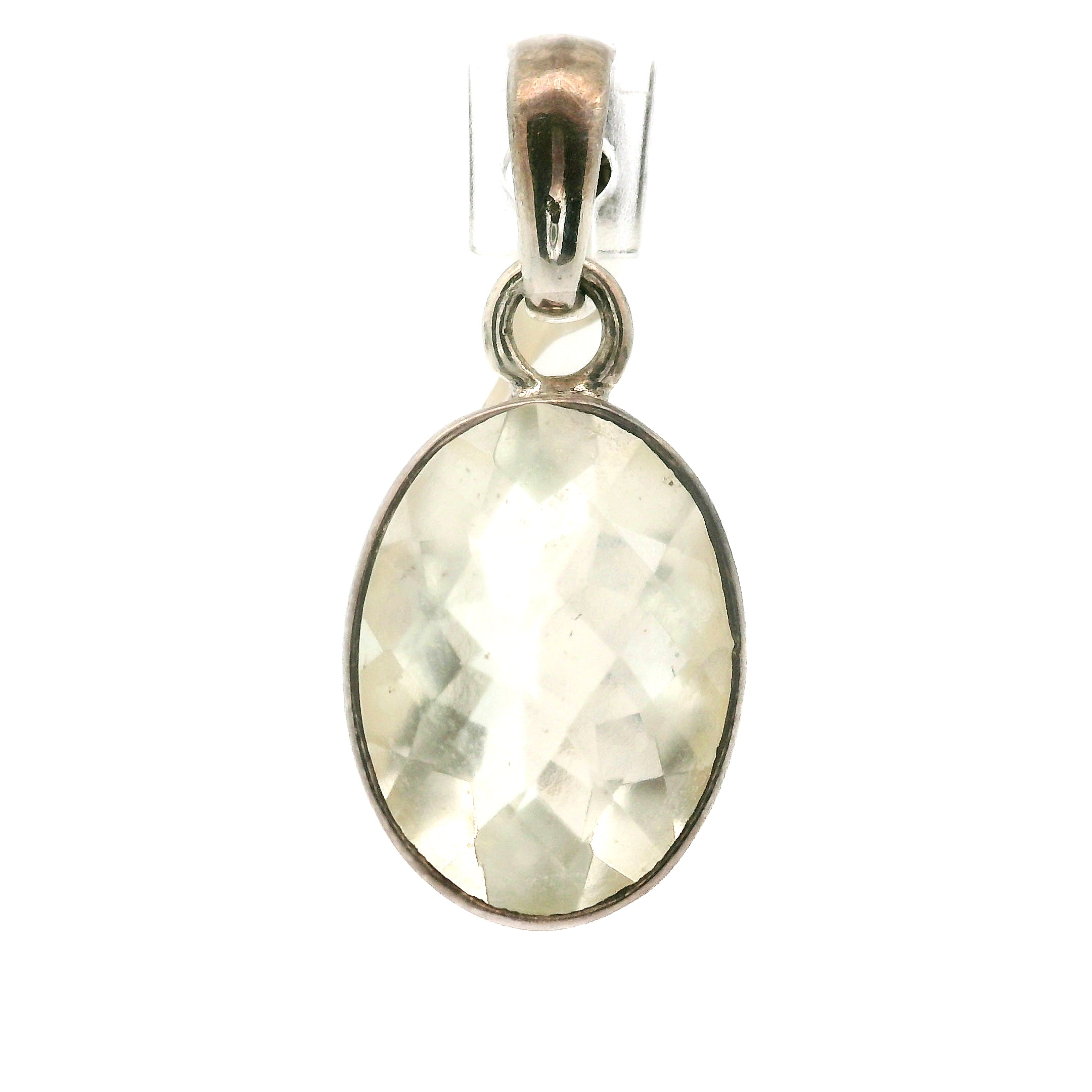 Libyan Desert Glass Bezel Pendant .925 Silver for Confidence, Manifestation and Personal Power
