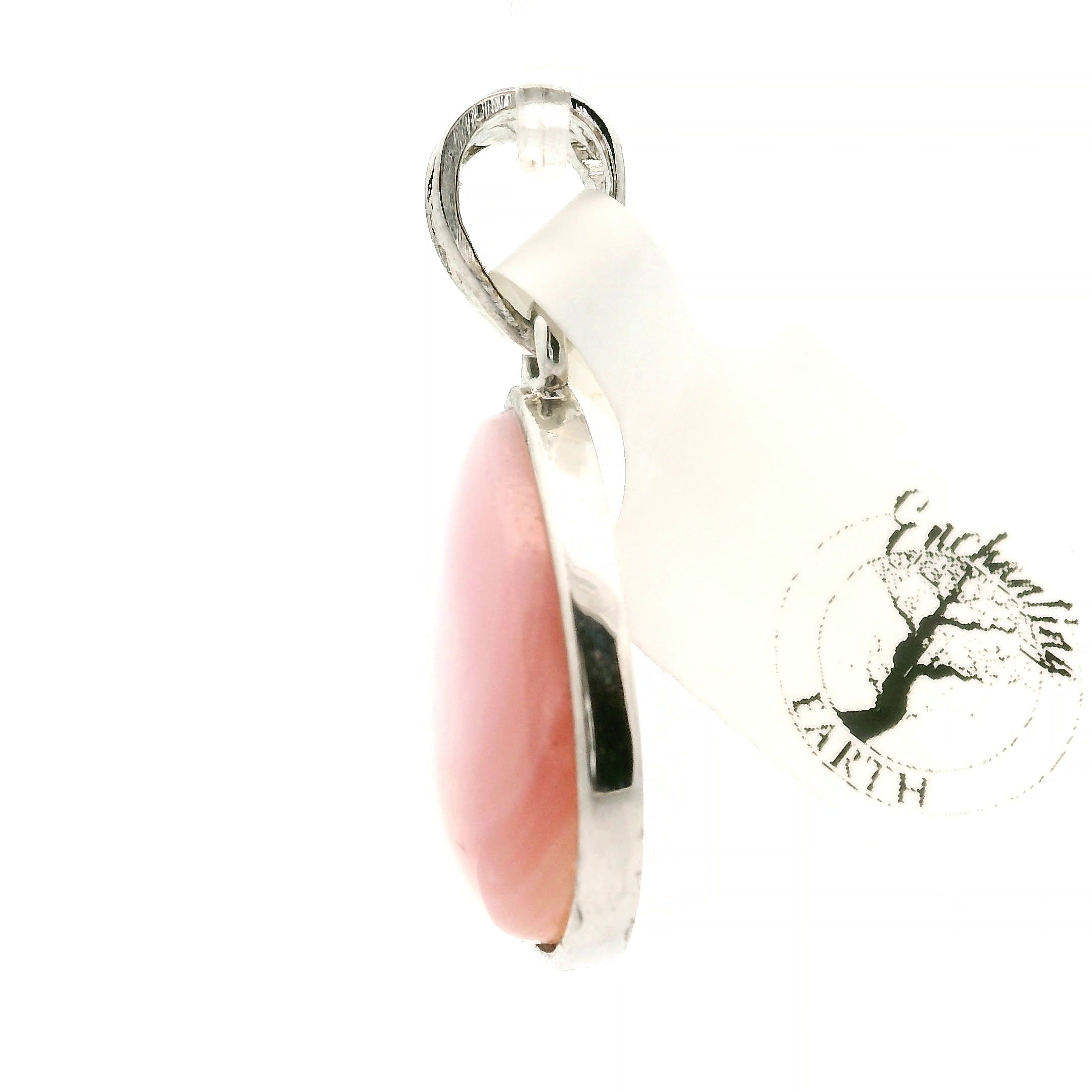 Pink Mother of Pearl Pendant .925 Silver for Embracing your Feminine Power, and Self Acceptance