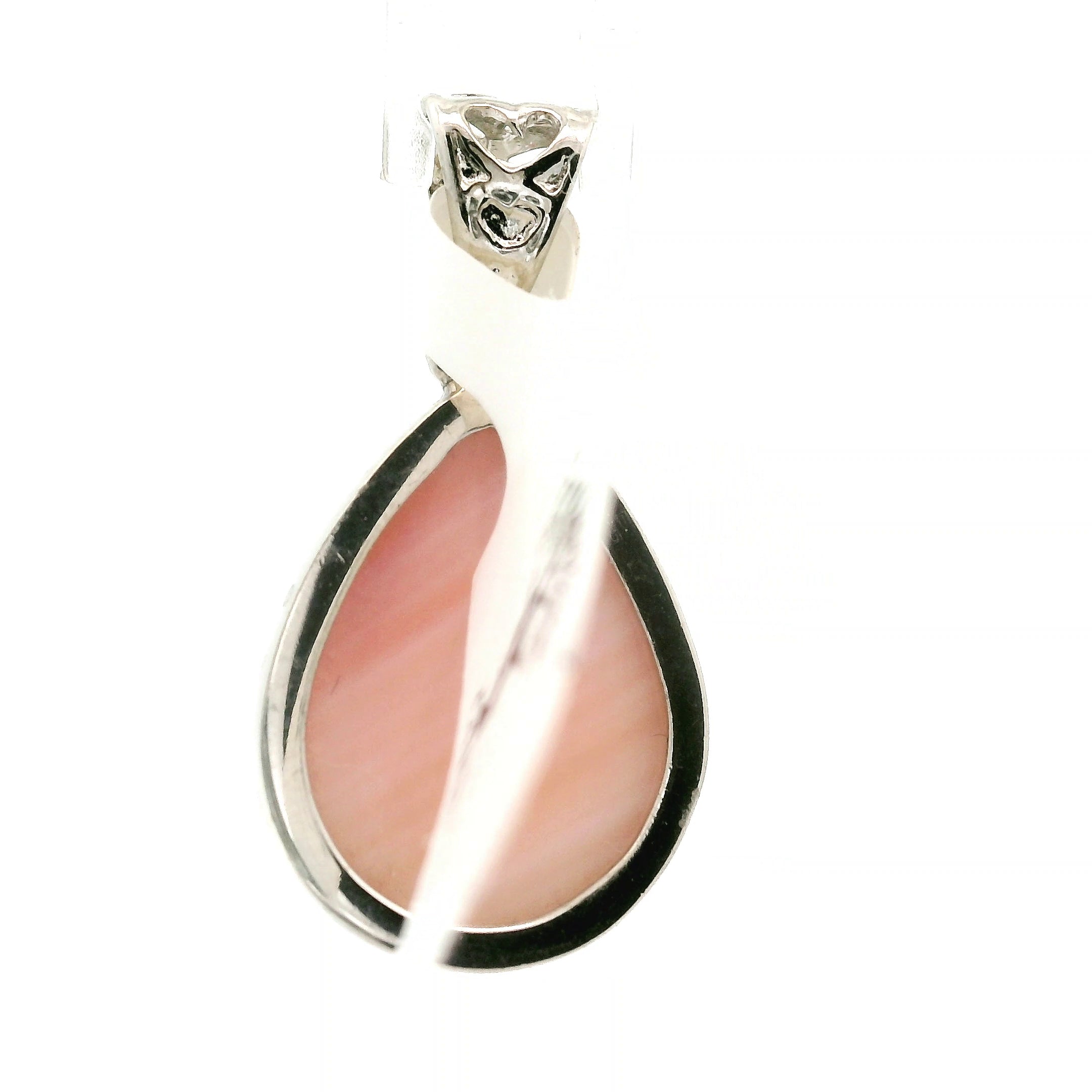 Pink Mother of Pearl Pendant .925 Silver for Embracing your Feminine Power, and Self Acceptance