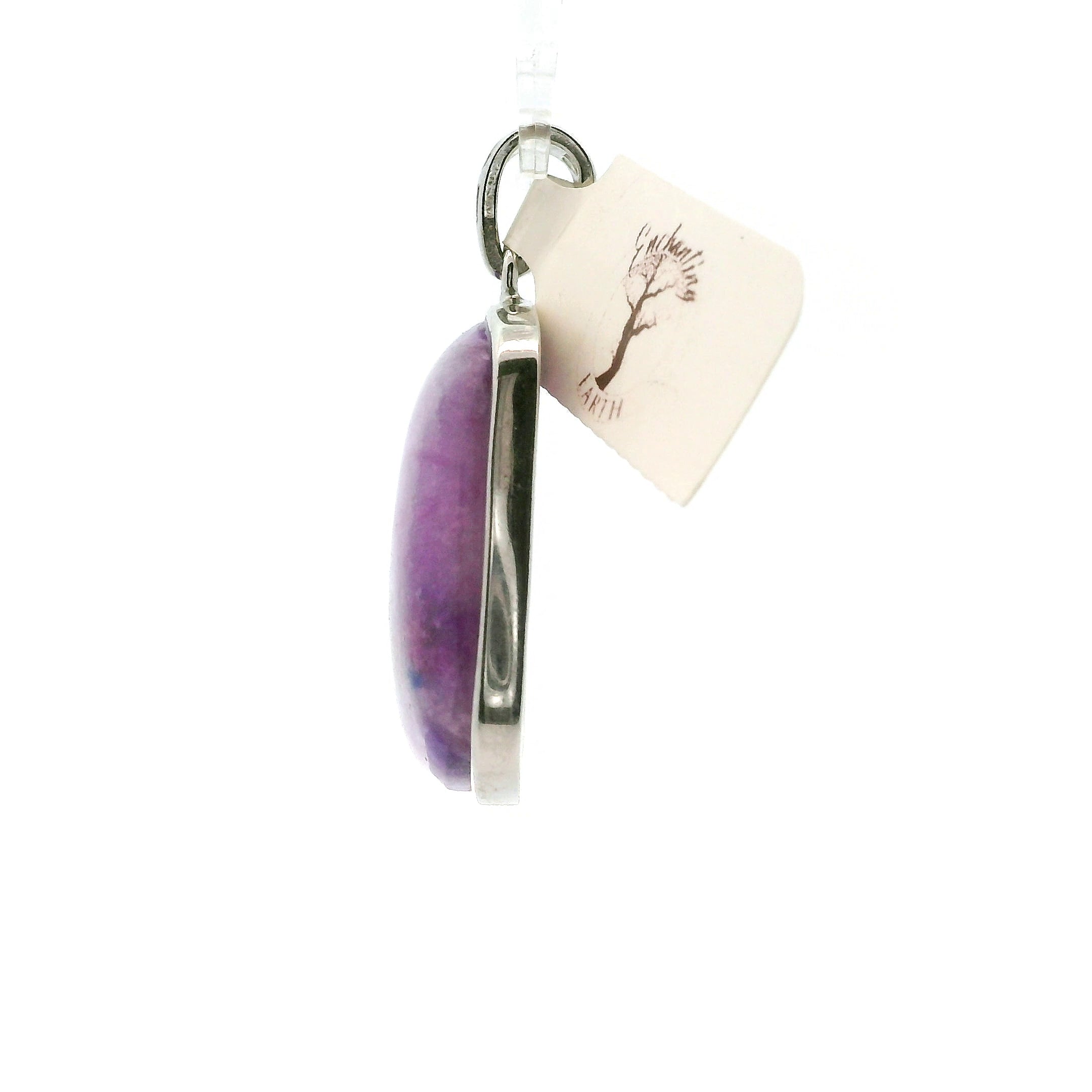 Sugilite Pendants .925 Silver for Enhancing Dreamwork and Discovery of Your Path