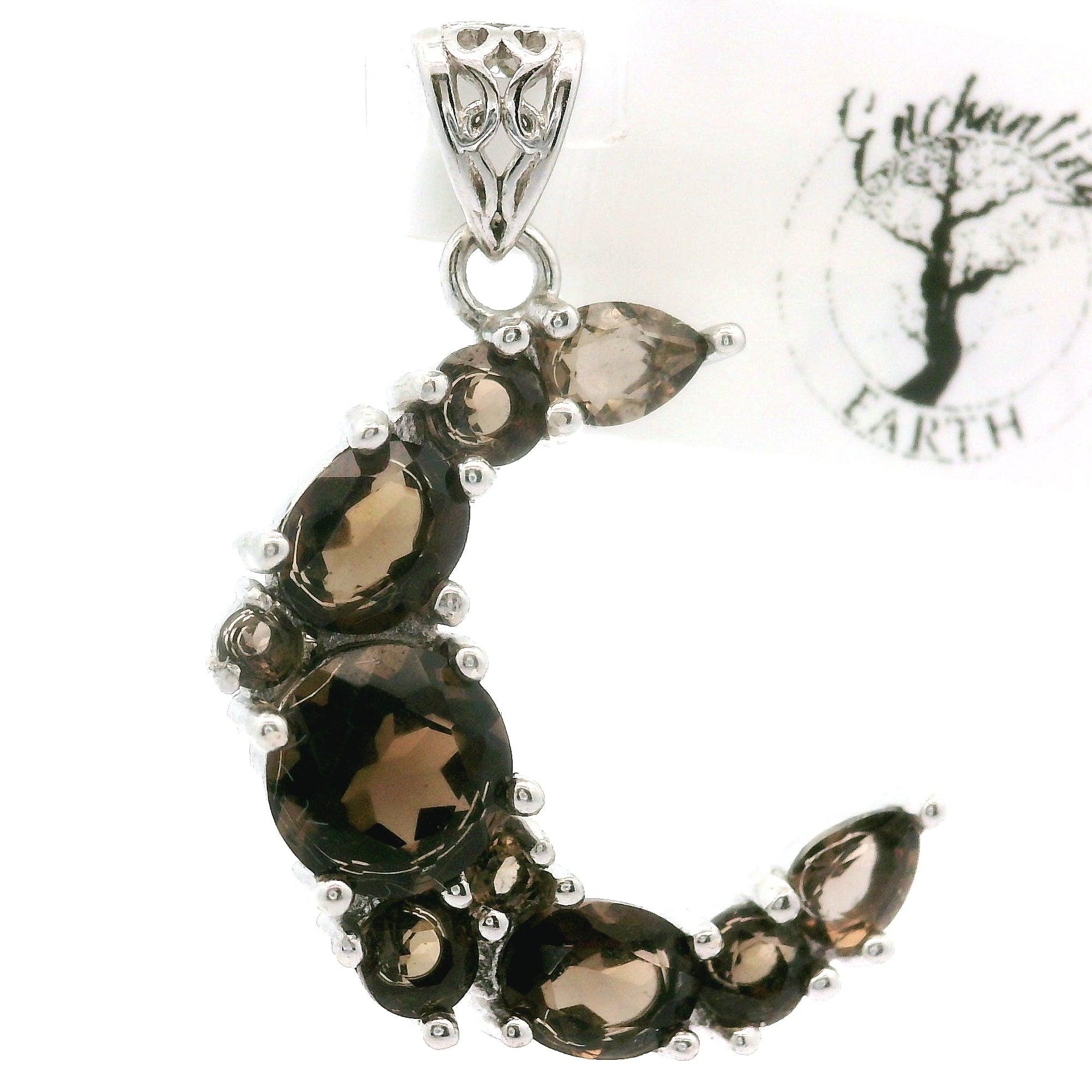 Moon Pendant .925 Silver for Healing, Intention Setting and Manifesting your Desires