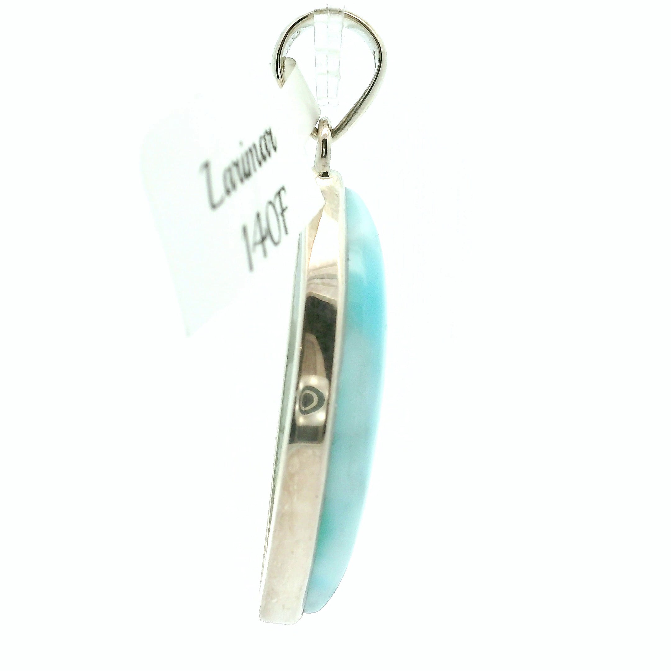 Larimar Pendants .925 Silver for Channeling, Psychic Abilities and Awakening of your Third Eye Chakra