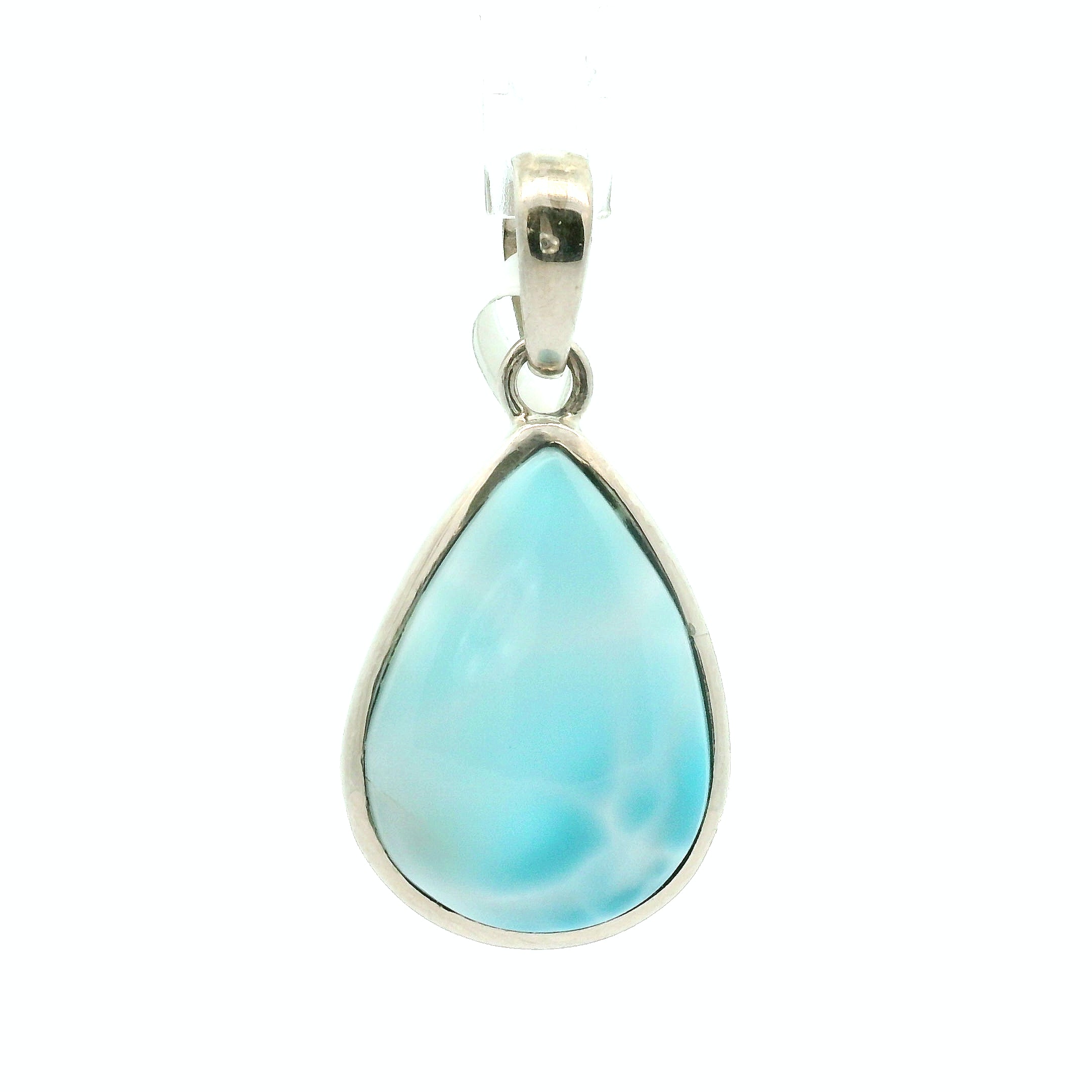 Larimar Pendants .925 Silver for Channeling, Psychic Abilities and Awakening of your Third Eye Chakra