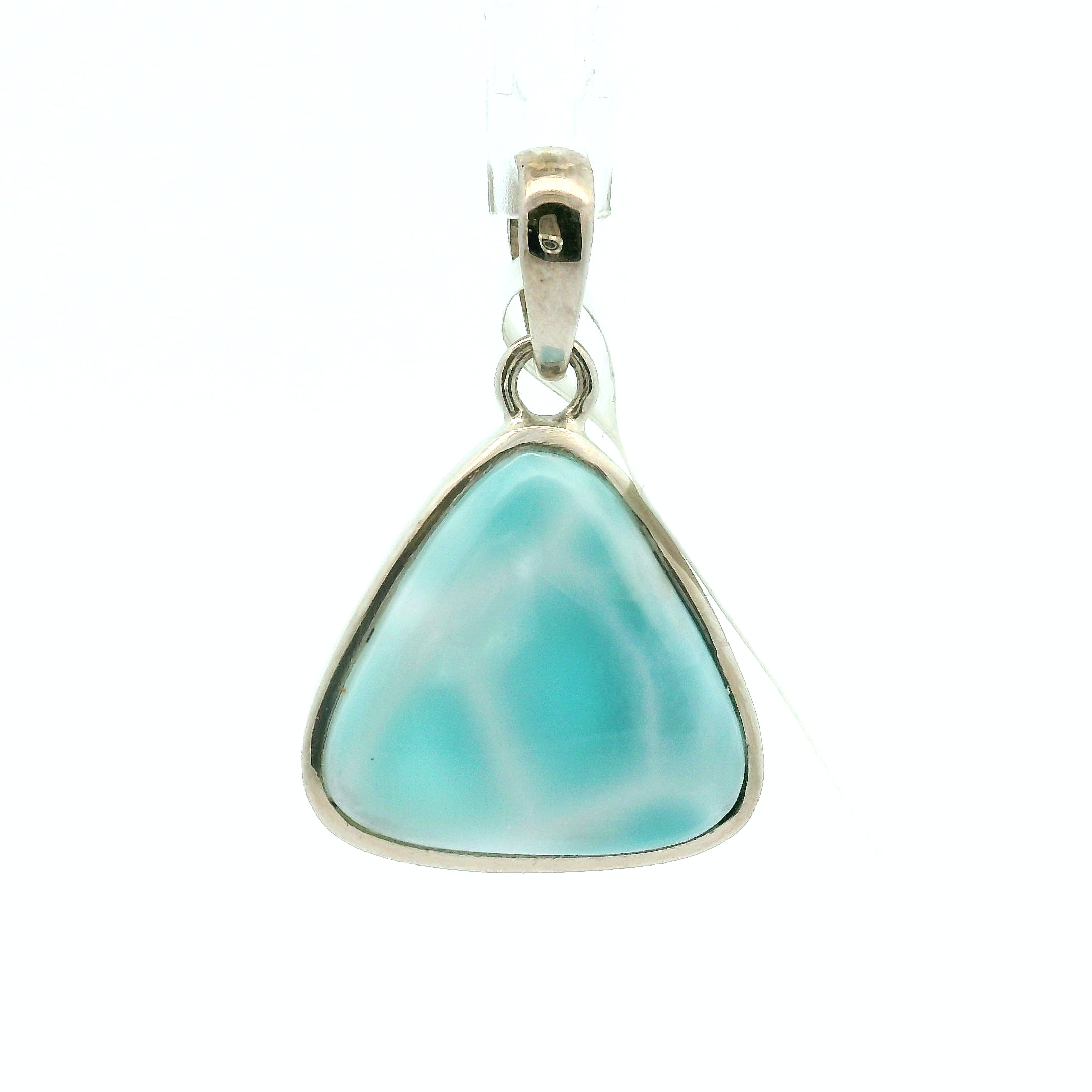 Larimar Pendants .925 Silver for Channeling, Psychic Abilities and Awakening of your Third Eye Chakra