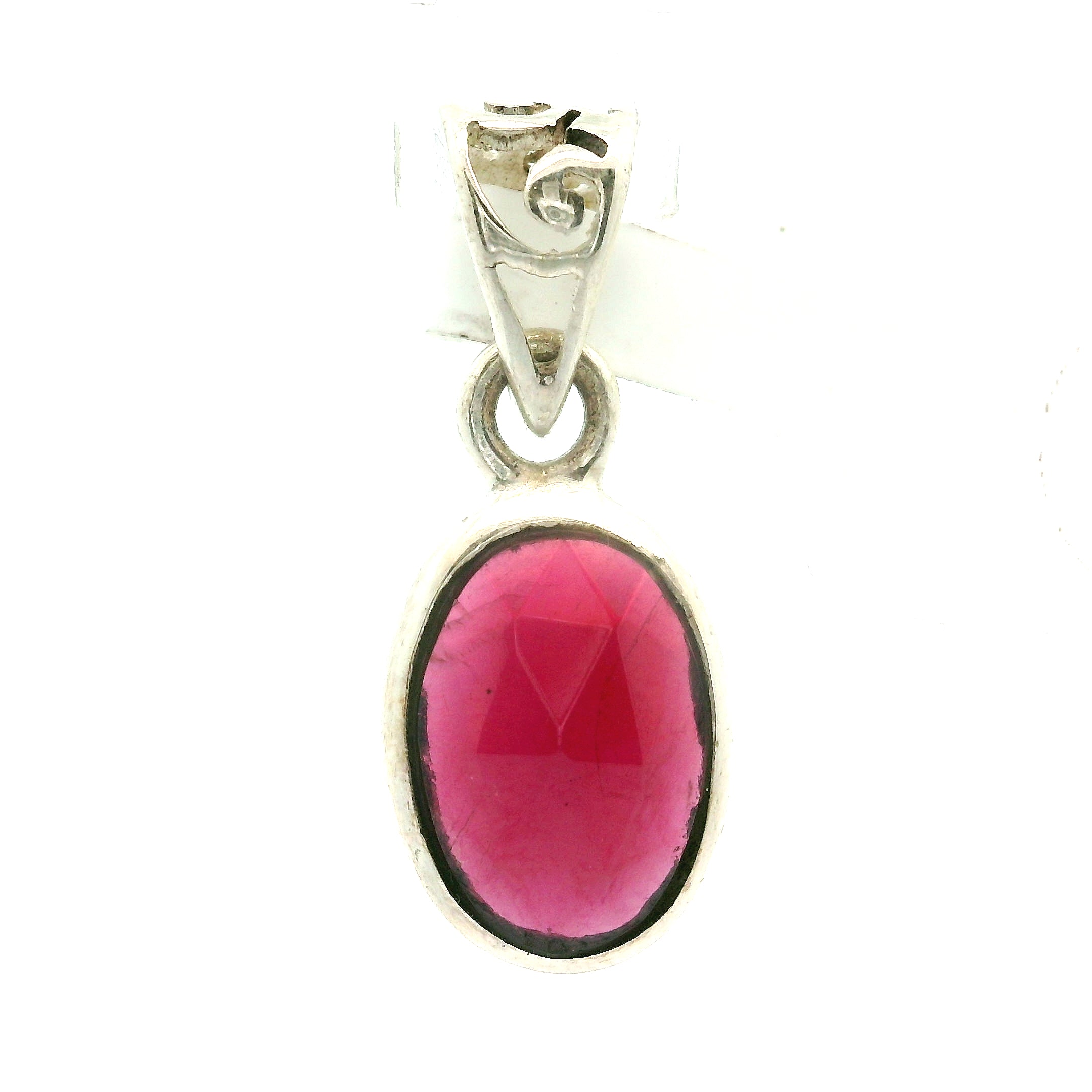 Rhodolite Garnet Pendants .925 Silver for Health, Grounding and Strength