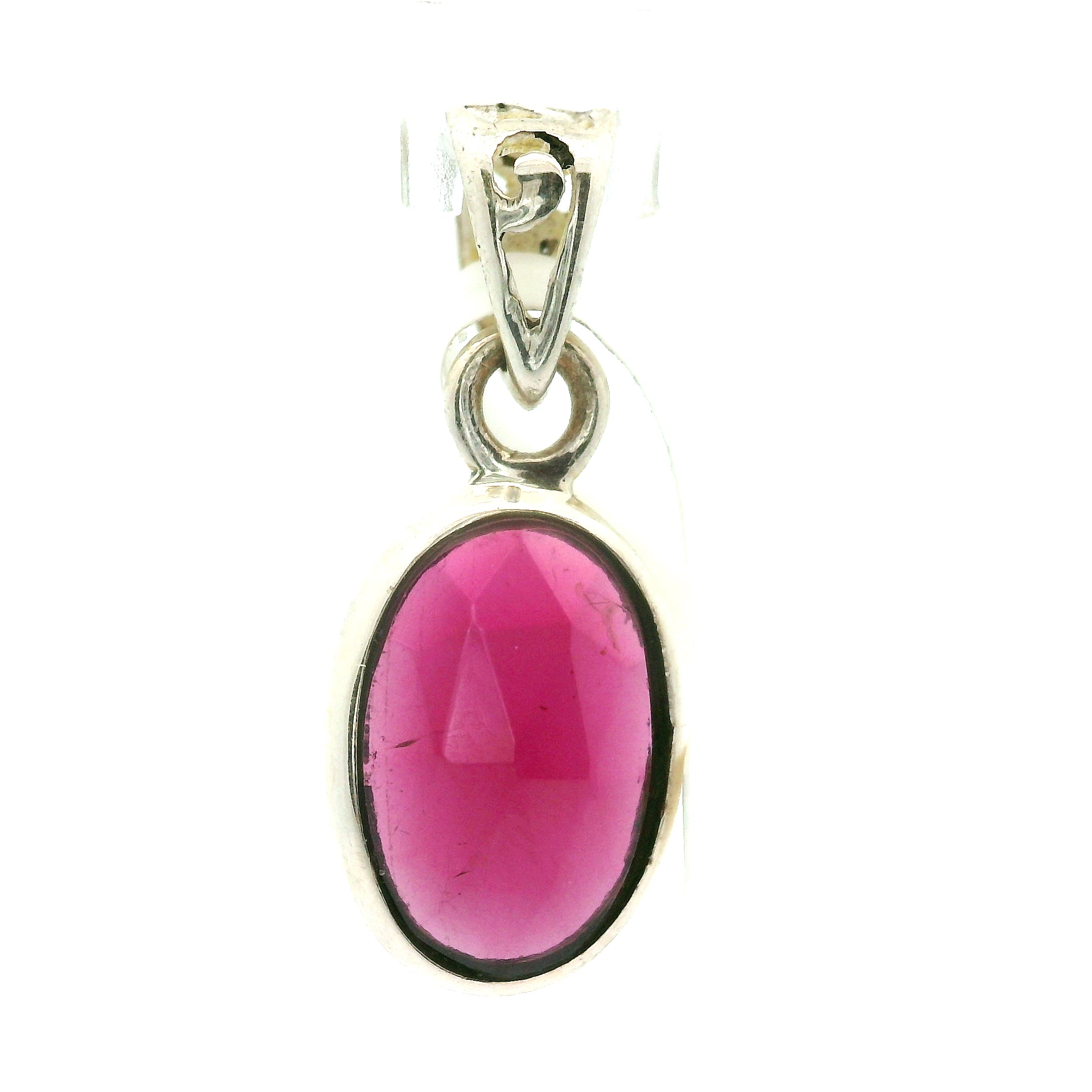 Rhodolite Garnet Pendants .925 Silver for Health, Grounding and Strength