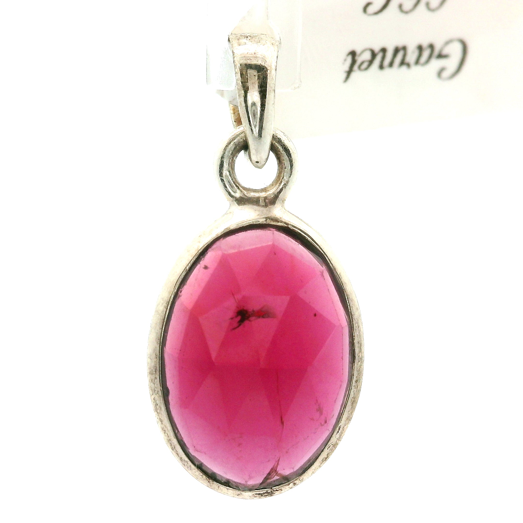 Rhodolite Garnet Pendants .925 Silver for Health, Grounding and Strength