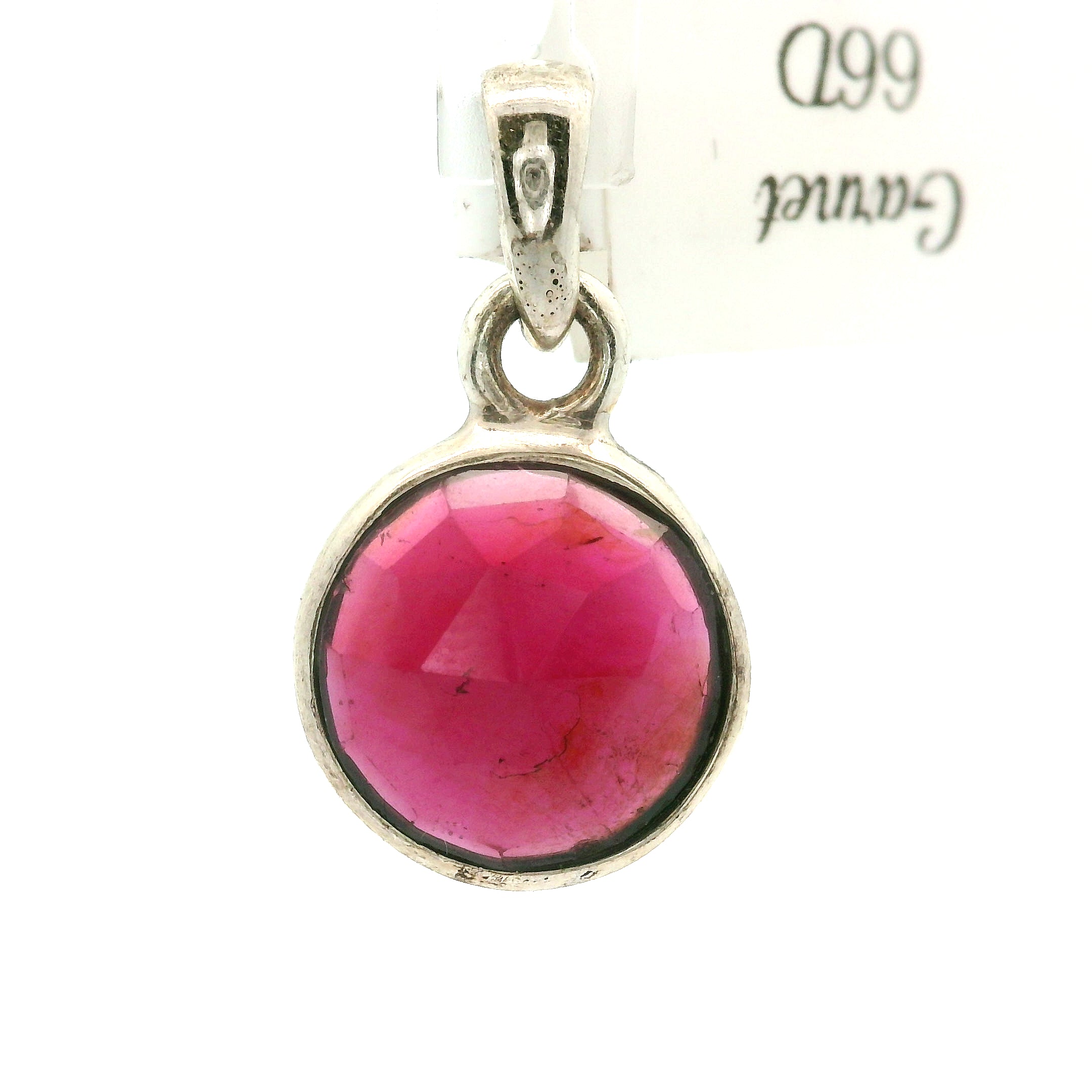 Rhodolite Garnet Pendants .925 Silver for Health, Grounding and Strength