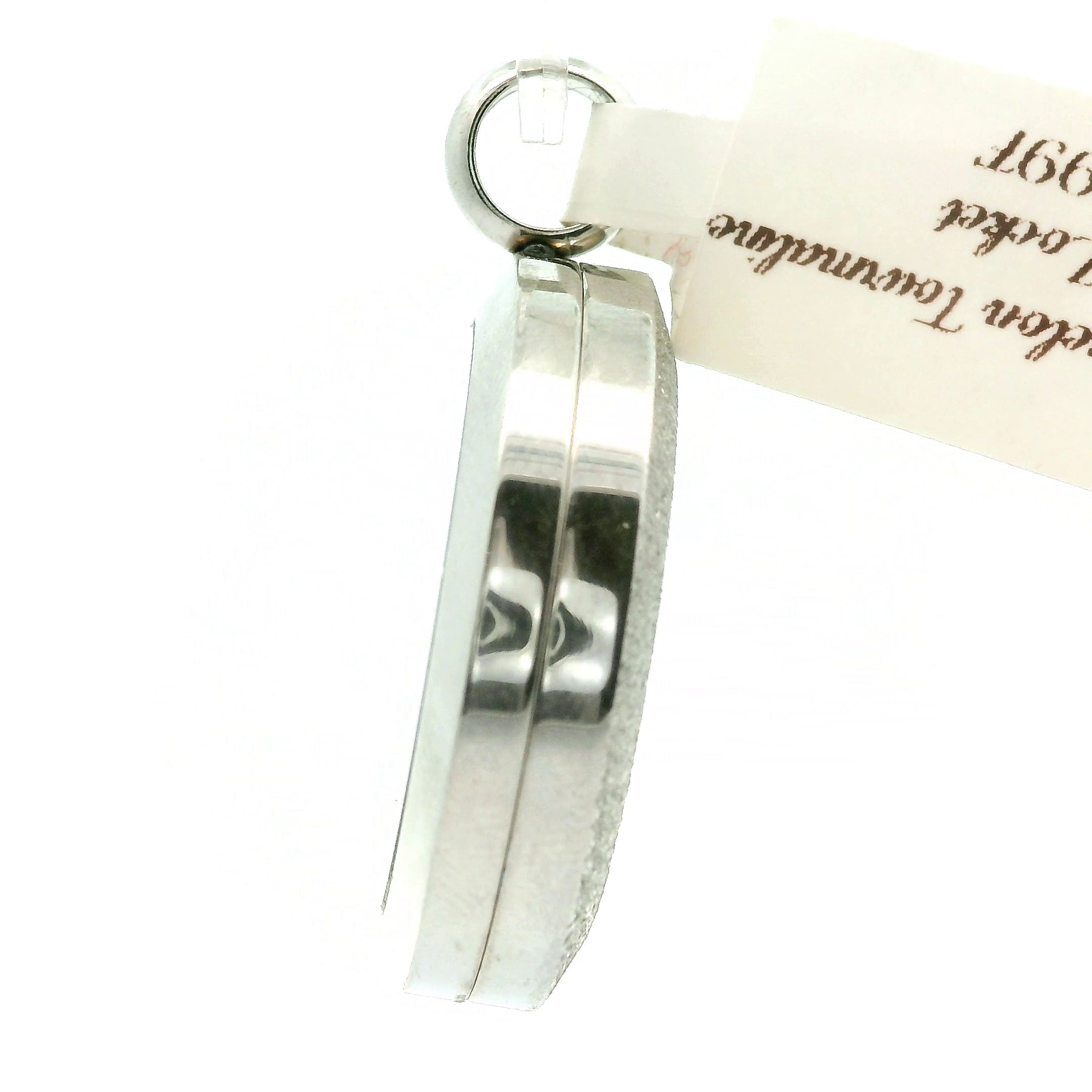 Watermelon Tourmaline Locket for Spiritual Evolution and Relationship Healing