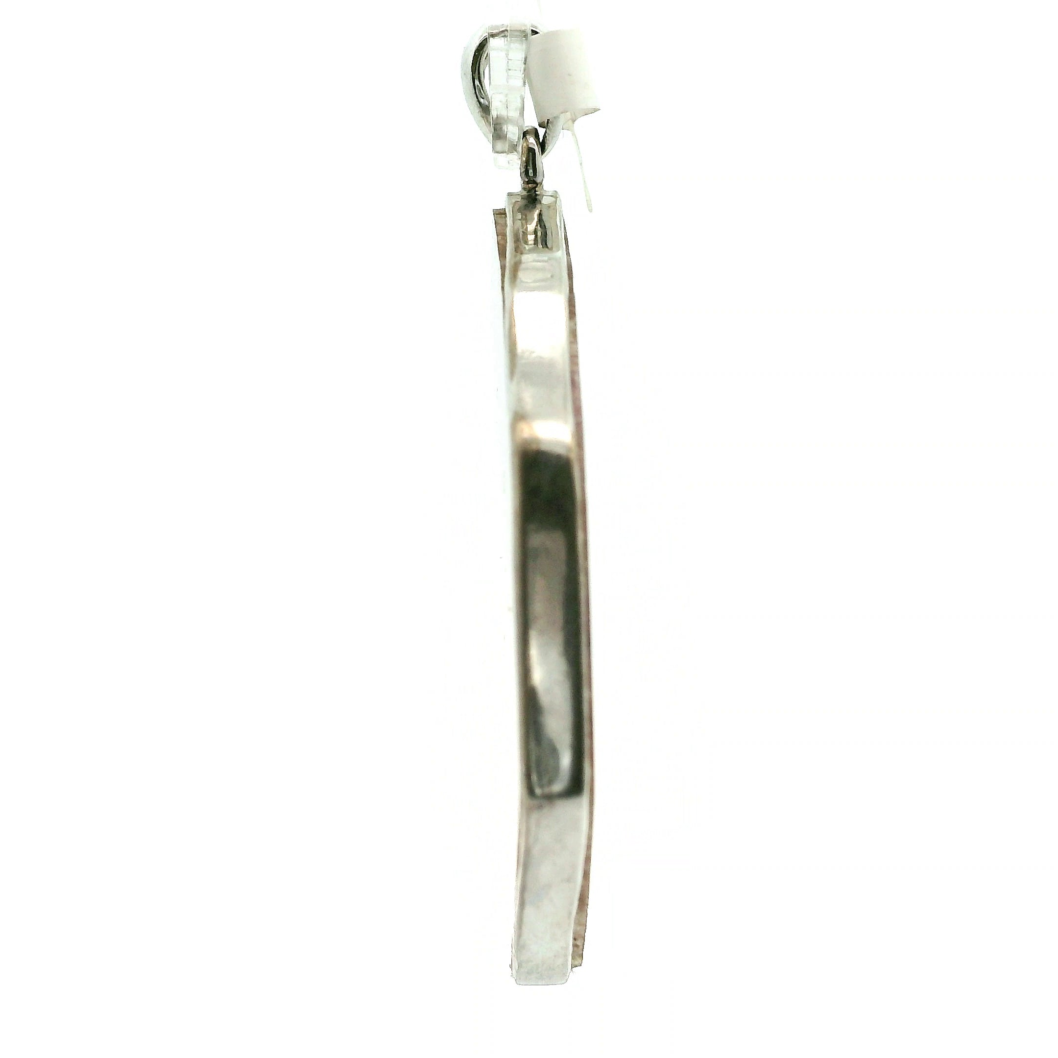 Watermelon Tourmaline Slice Pendant .925 Silver for Profound Heart Healing