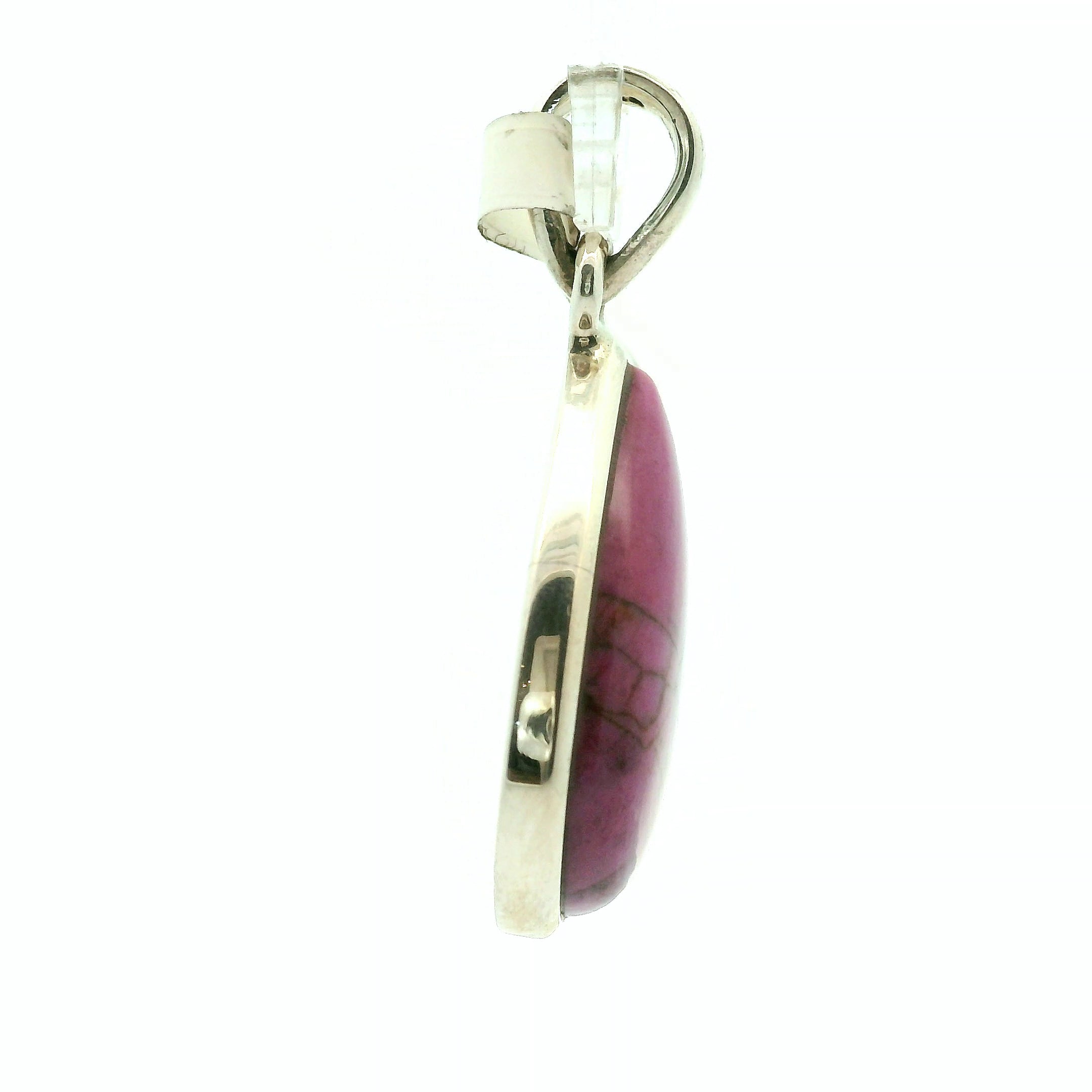 Cobalto Calcite Pendant .925 Silver for Compassion, Emotional Healing, Harmony and Forgiveness