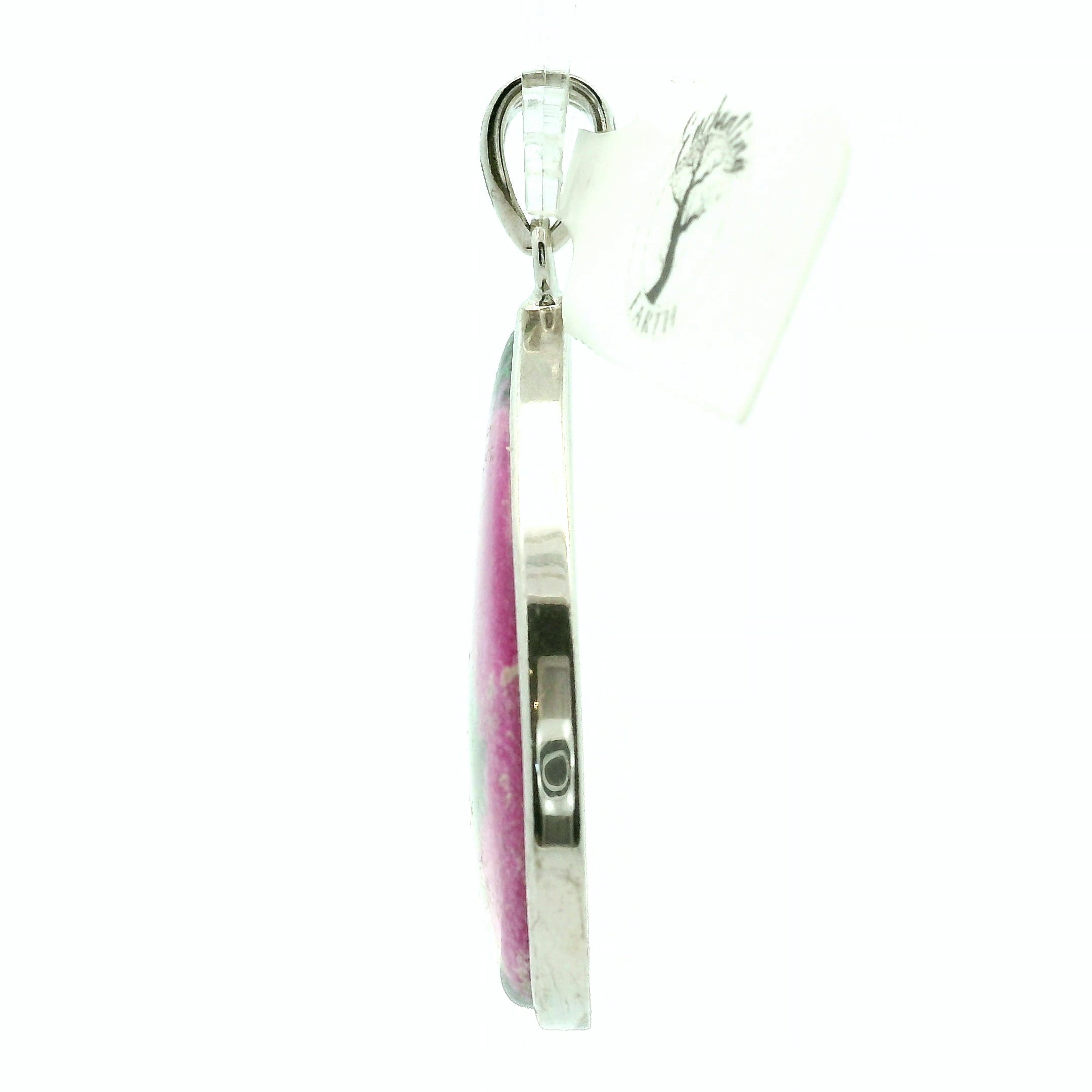 Cobalto Calcite Pendant .925 Silver for Compassion, Emotional Healing, Harmony and Forgiveness