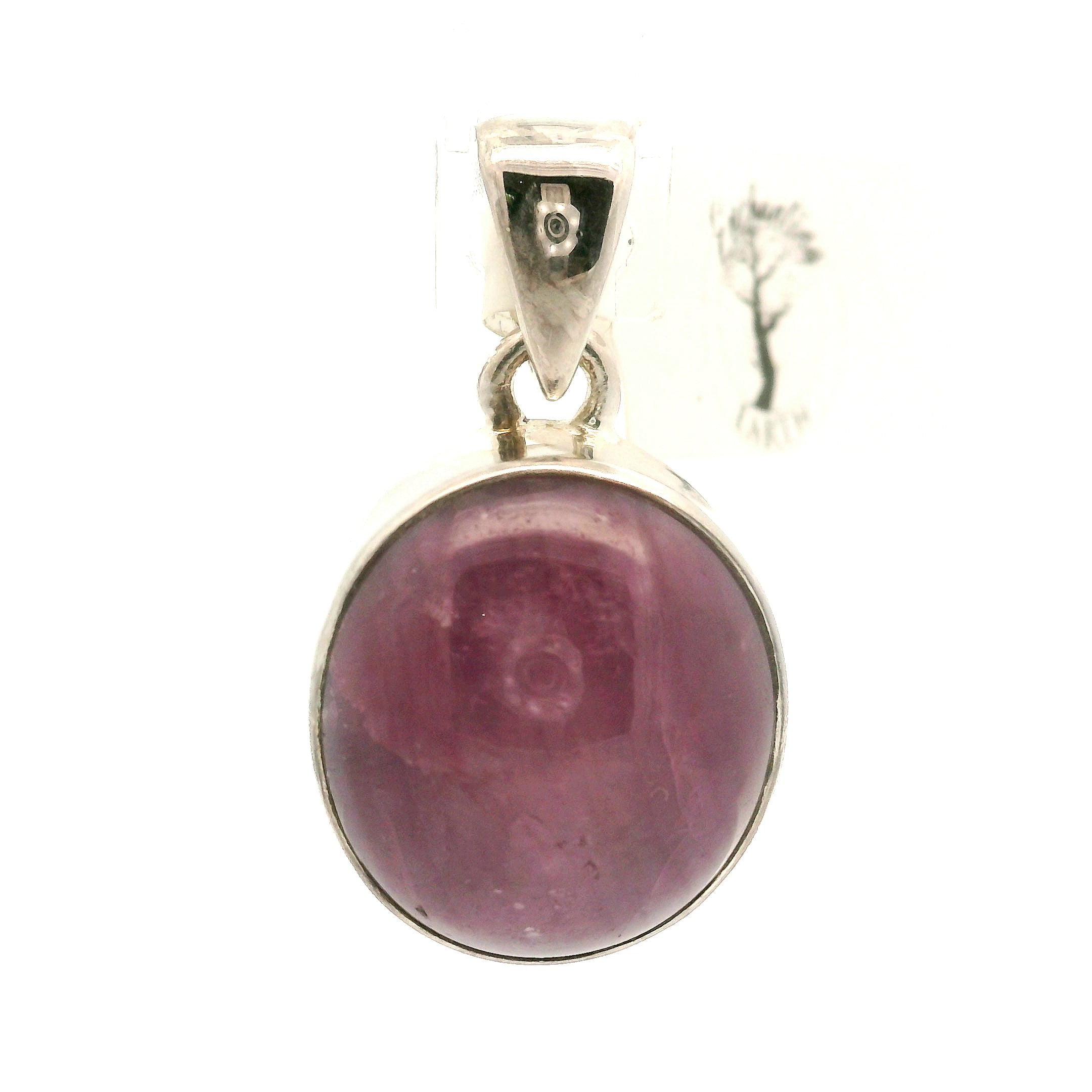 Star Ruby Pendant .925 Silver for Confidence, Empowerment, Passion and Success