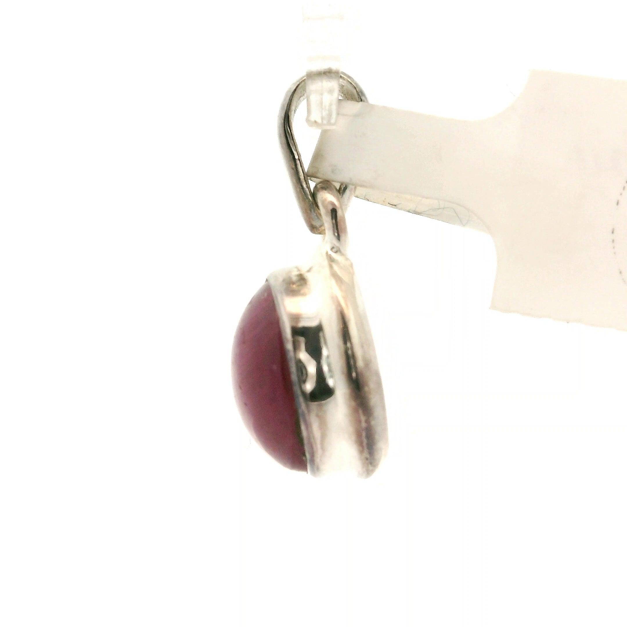 Star Ruby Pendant .925 Silver for Confidence, Empowerment, Passion and Success