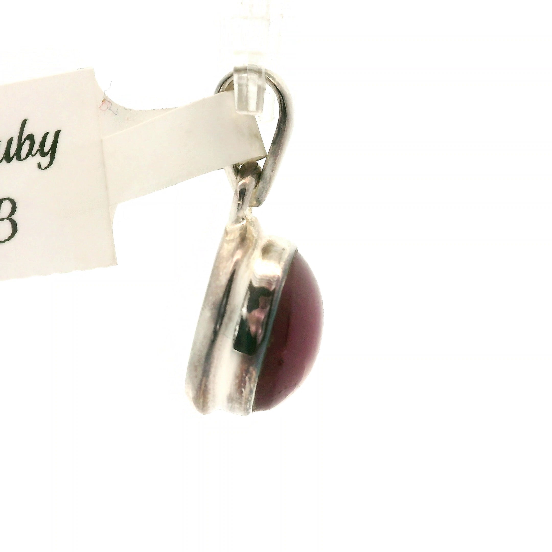 Star Ruby Pendant .925 Silver for Confidence, Empowerment, Passion and Success