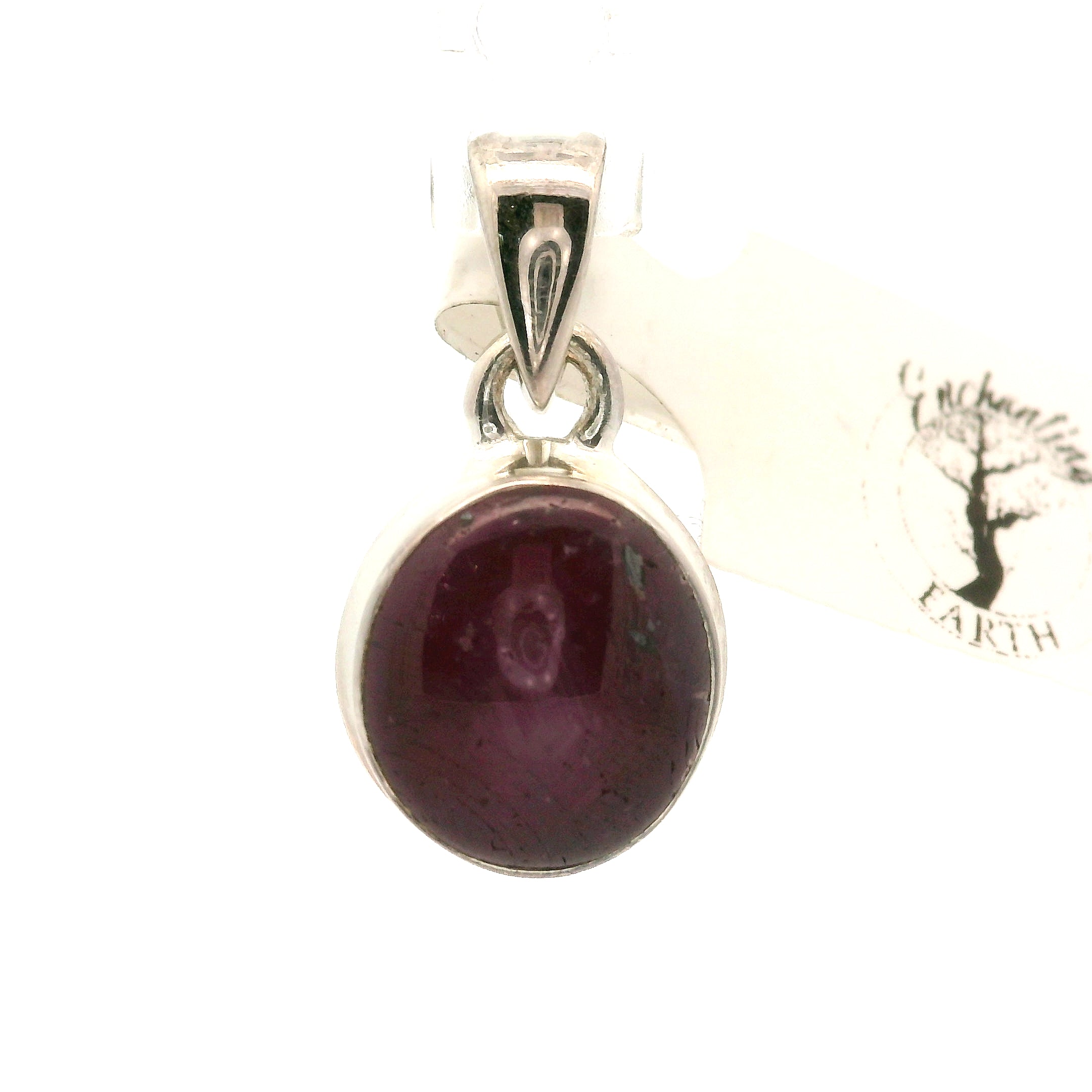 Star Ruby Pendant .925 Silver for Confidence, Empowerment, Passion and Success