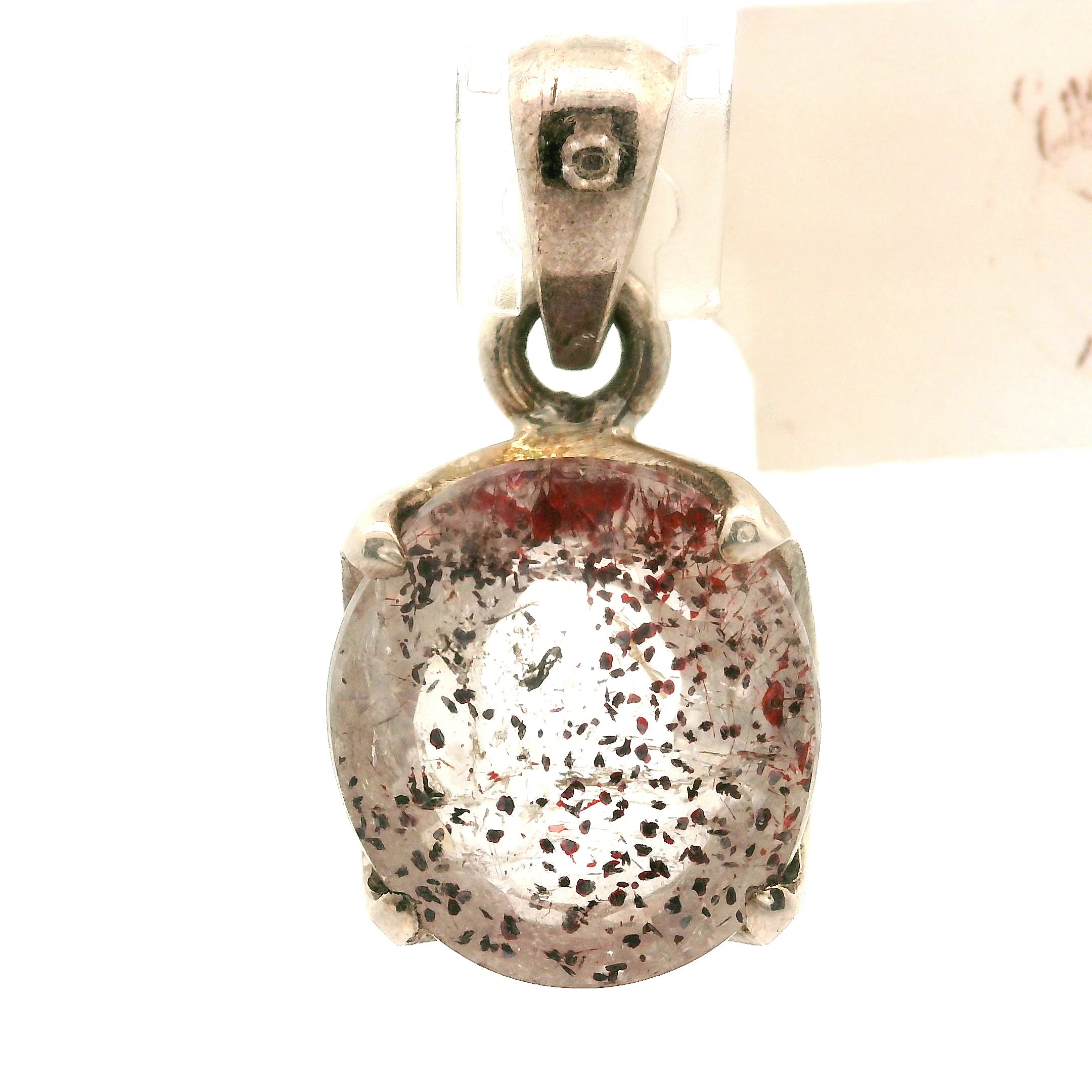 Lepidocrocite Pendant .925 Silver for Healthy Relationships and Opening your Heart to Love
