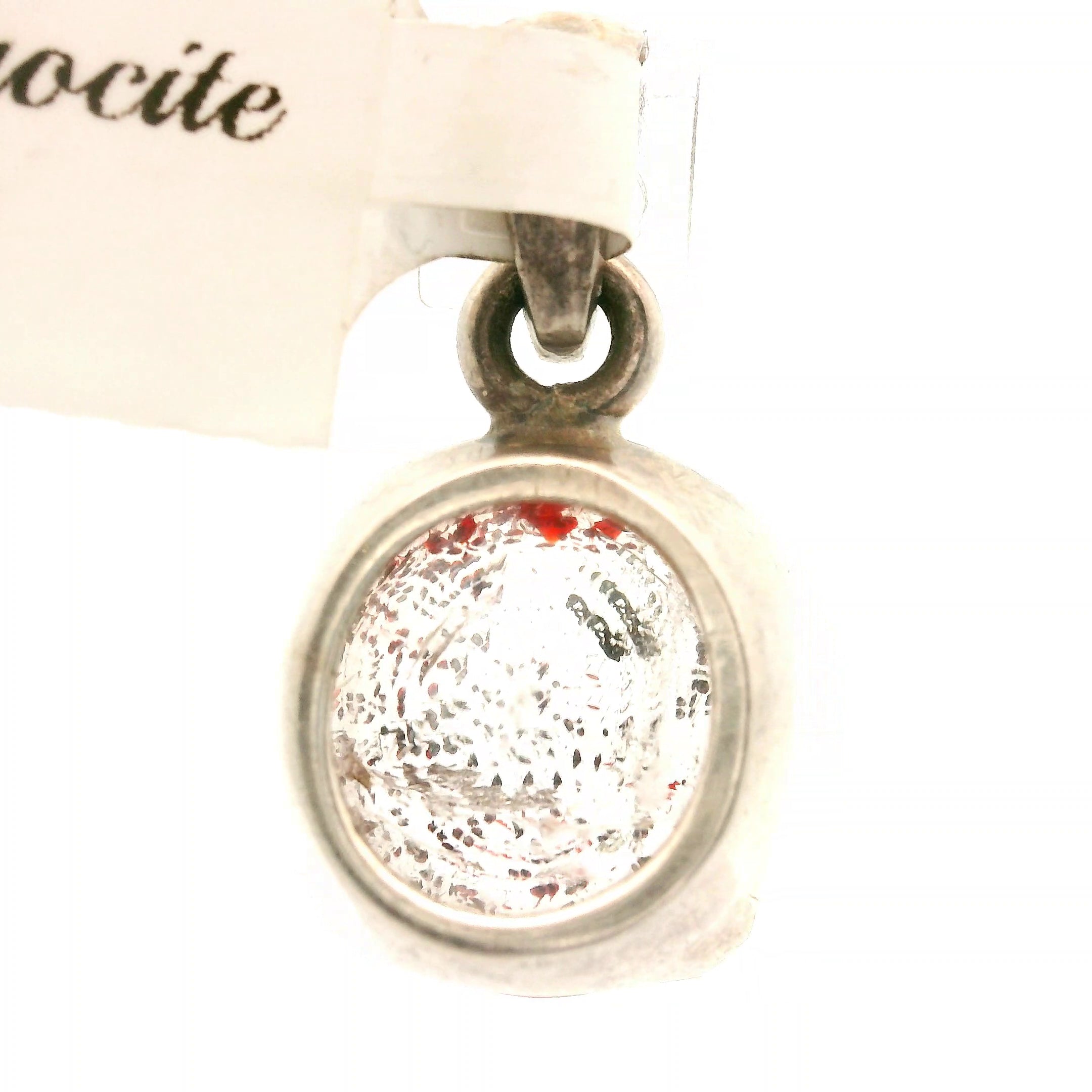Lepidocrocite Pendant .925 Silver for Healthy Relationships and Opening your Heart to Love