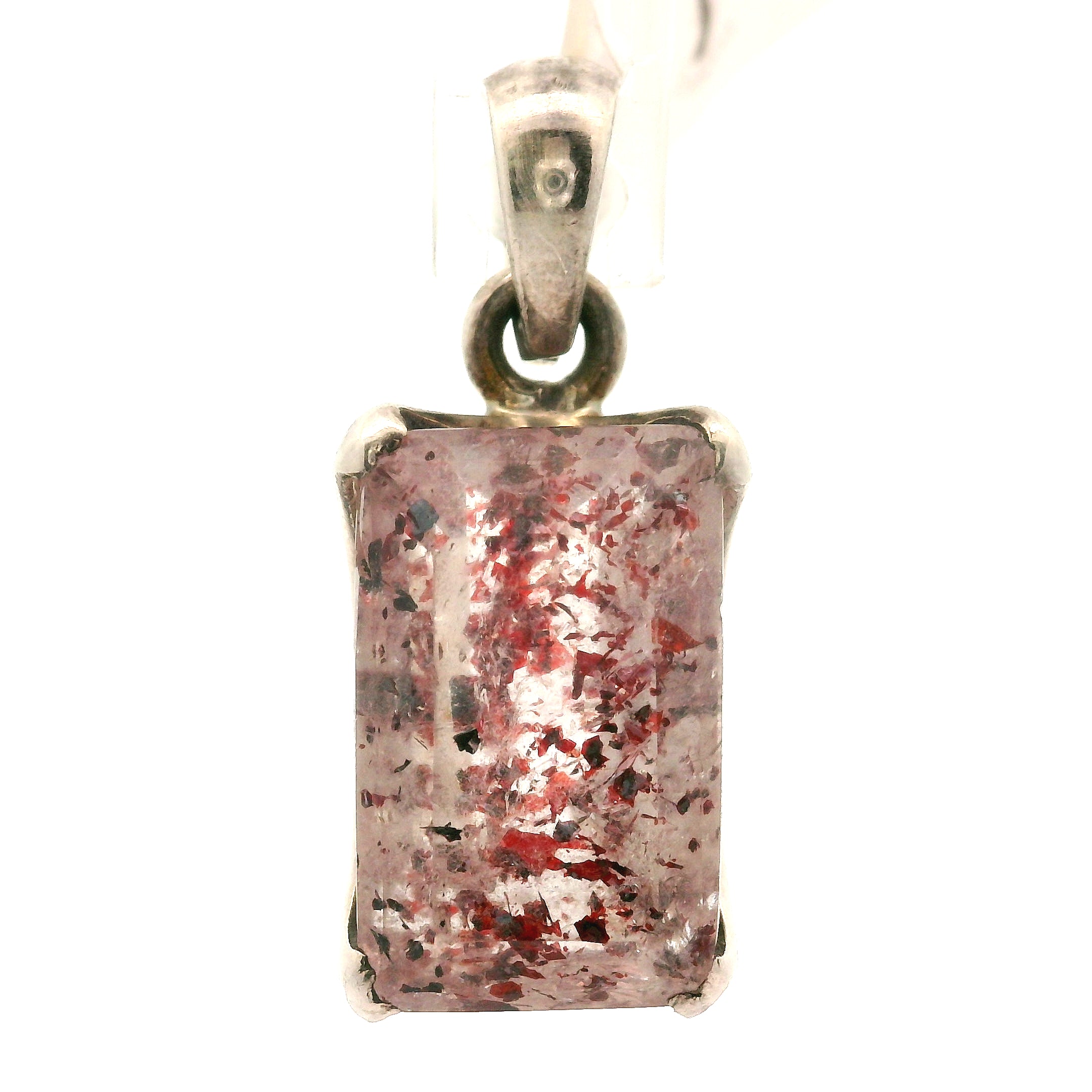 Lepidocrocite Pendant .925 Silver for Healthy Relationships and Opening your Heart to Love