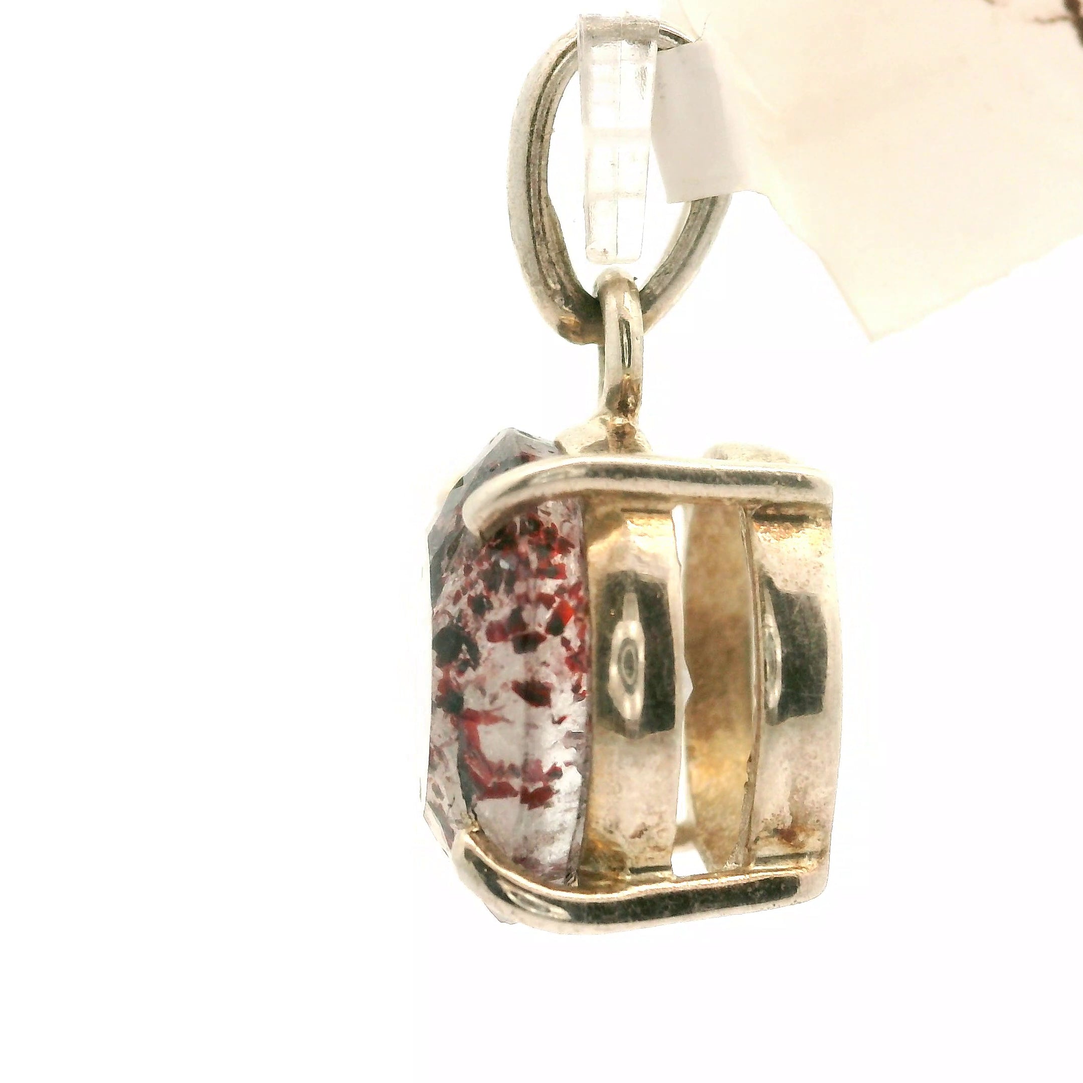 Lepidocrocite Pendant .925 Silver for Healthy Relationships and Opening your Heart to Love