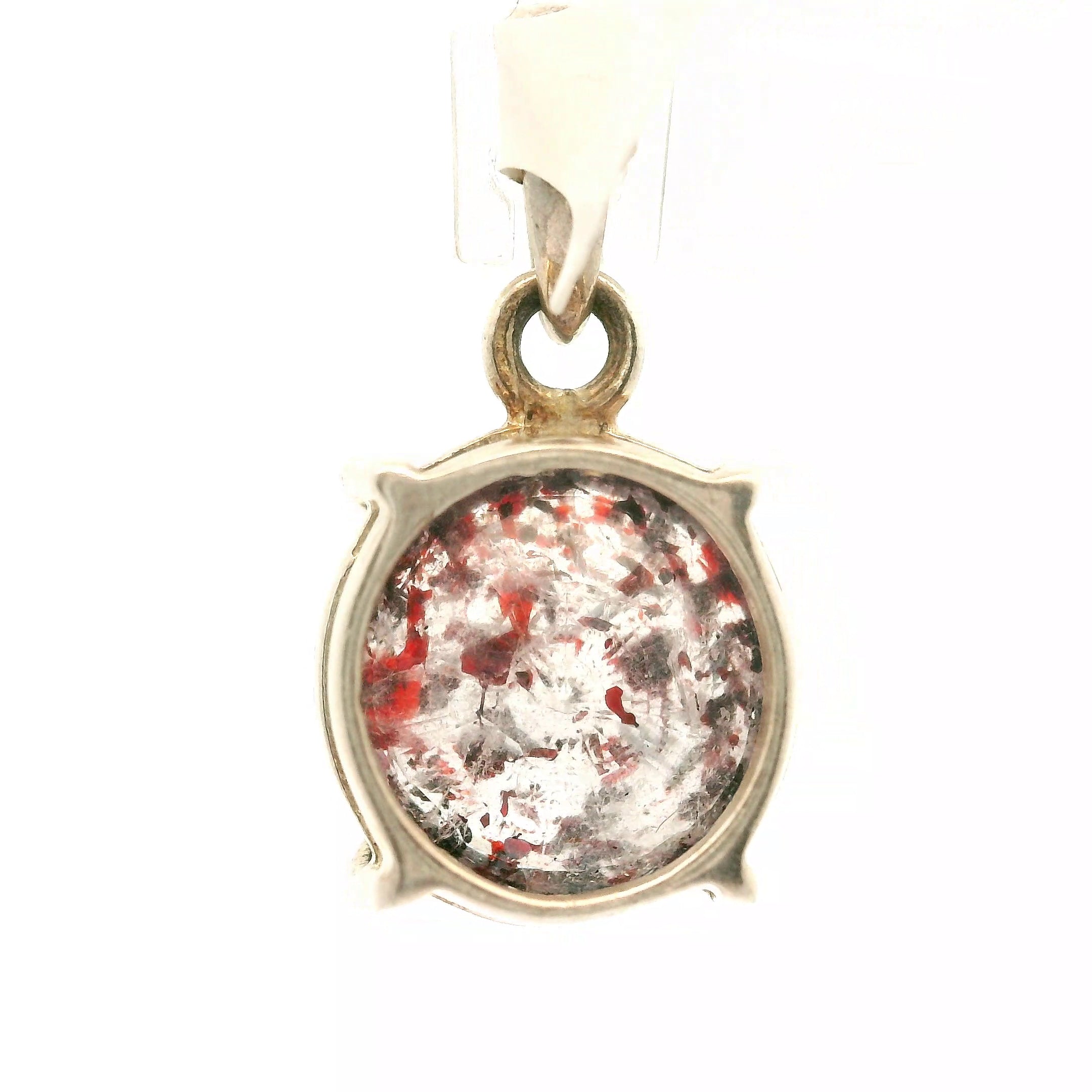 Lepidocrocite Pendant .925 Silver for Healthy Relationships and Opening your Heart to Love