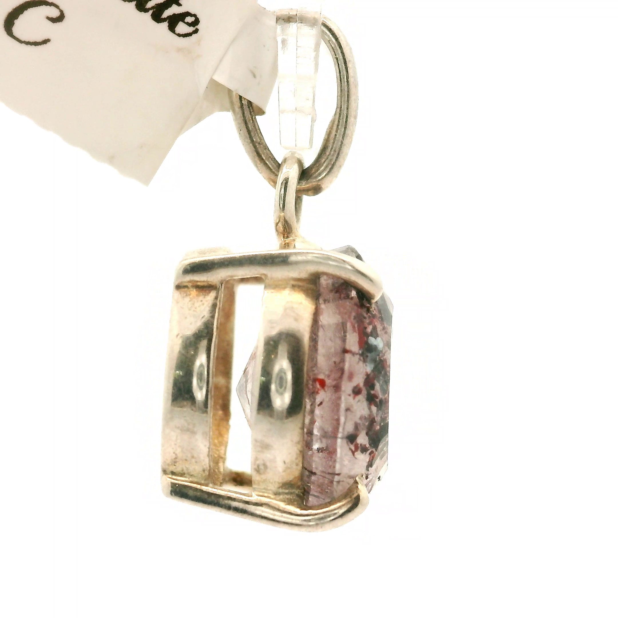 Lepidocrocite Pendant .925 Silver for Healthy Relationships and Opening your Heart to Love