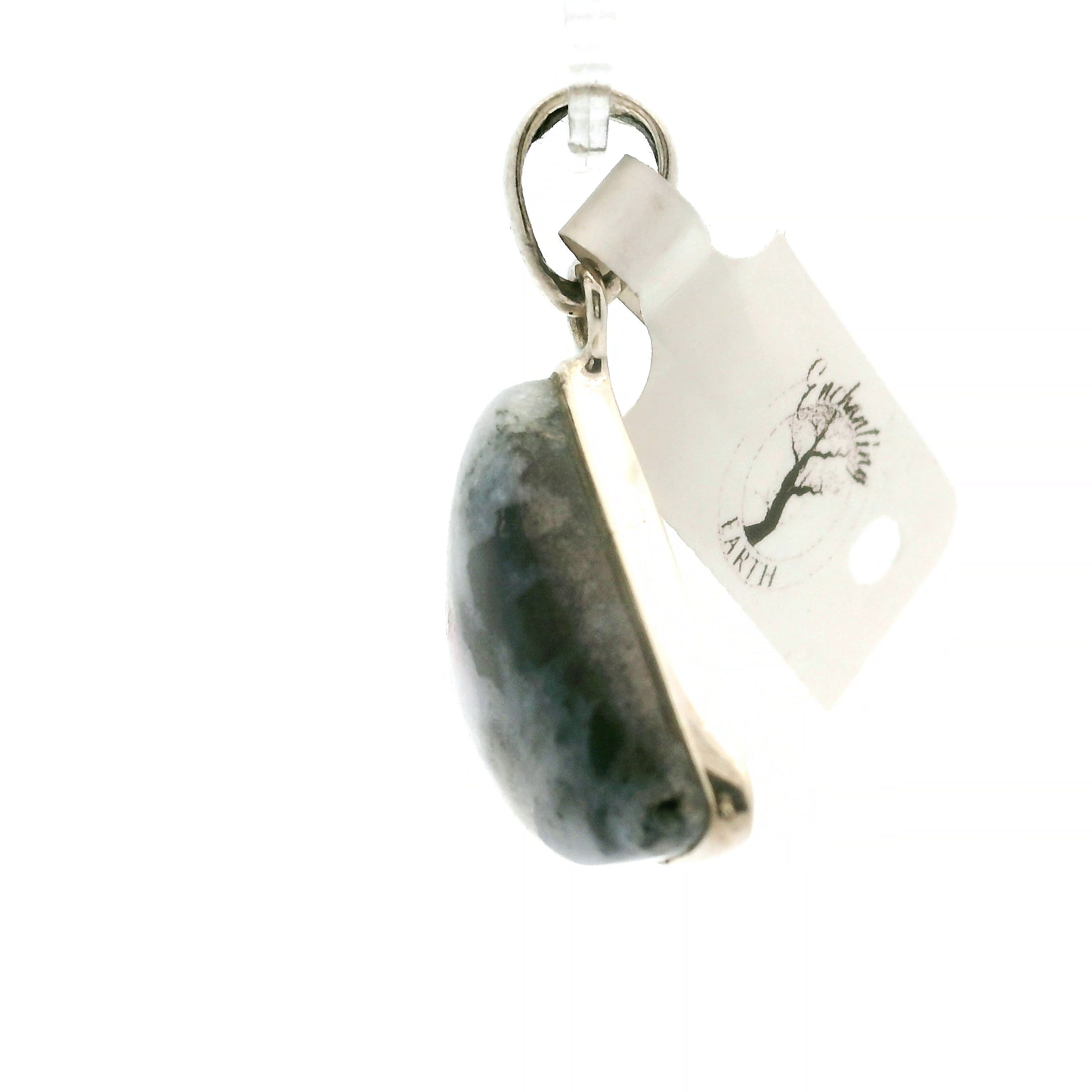 Tugtupite Pendant 925 Silver for Joy, Love and Empowerment