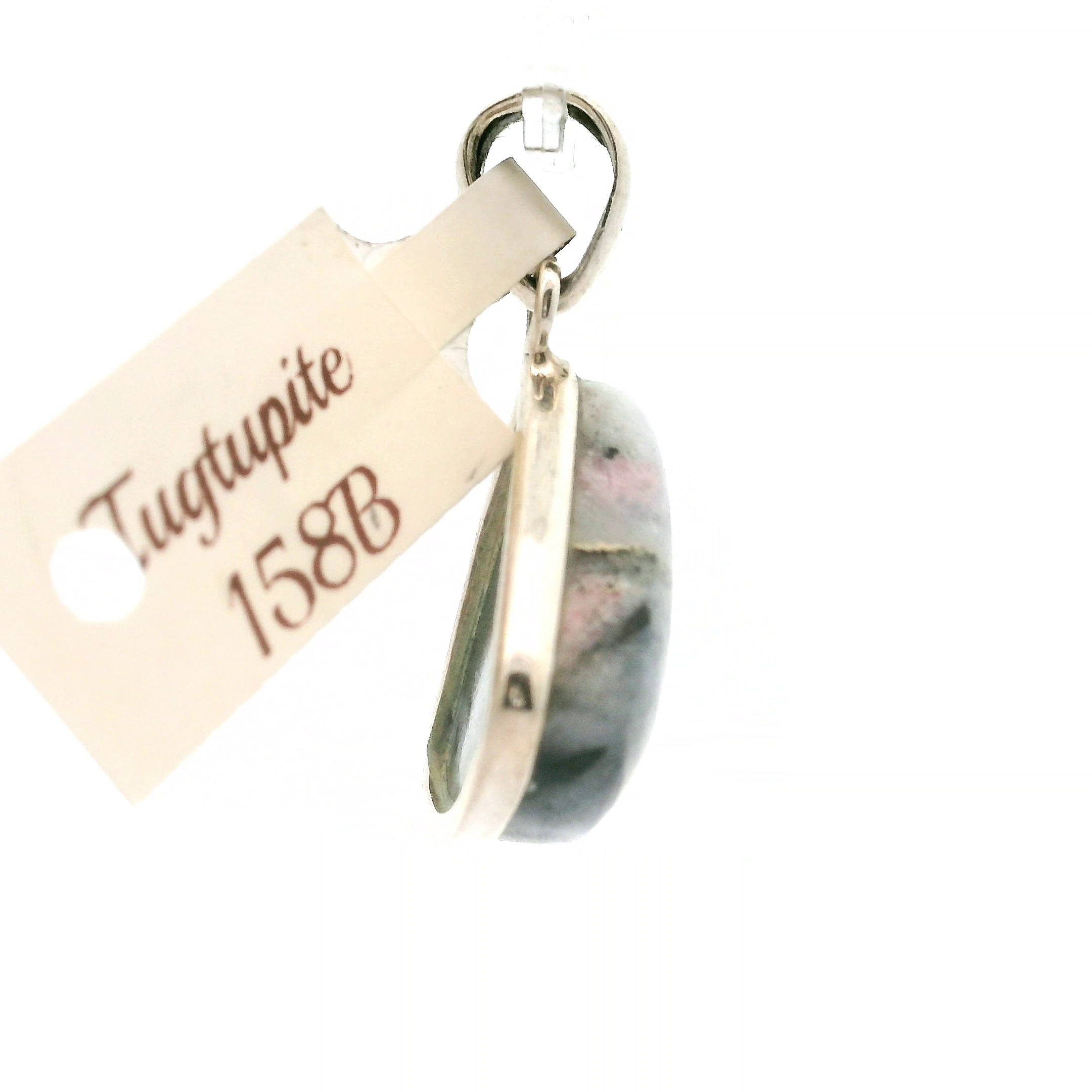 Tugtupite Pendant 925 Silver for Joy, Love and Empowerment
