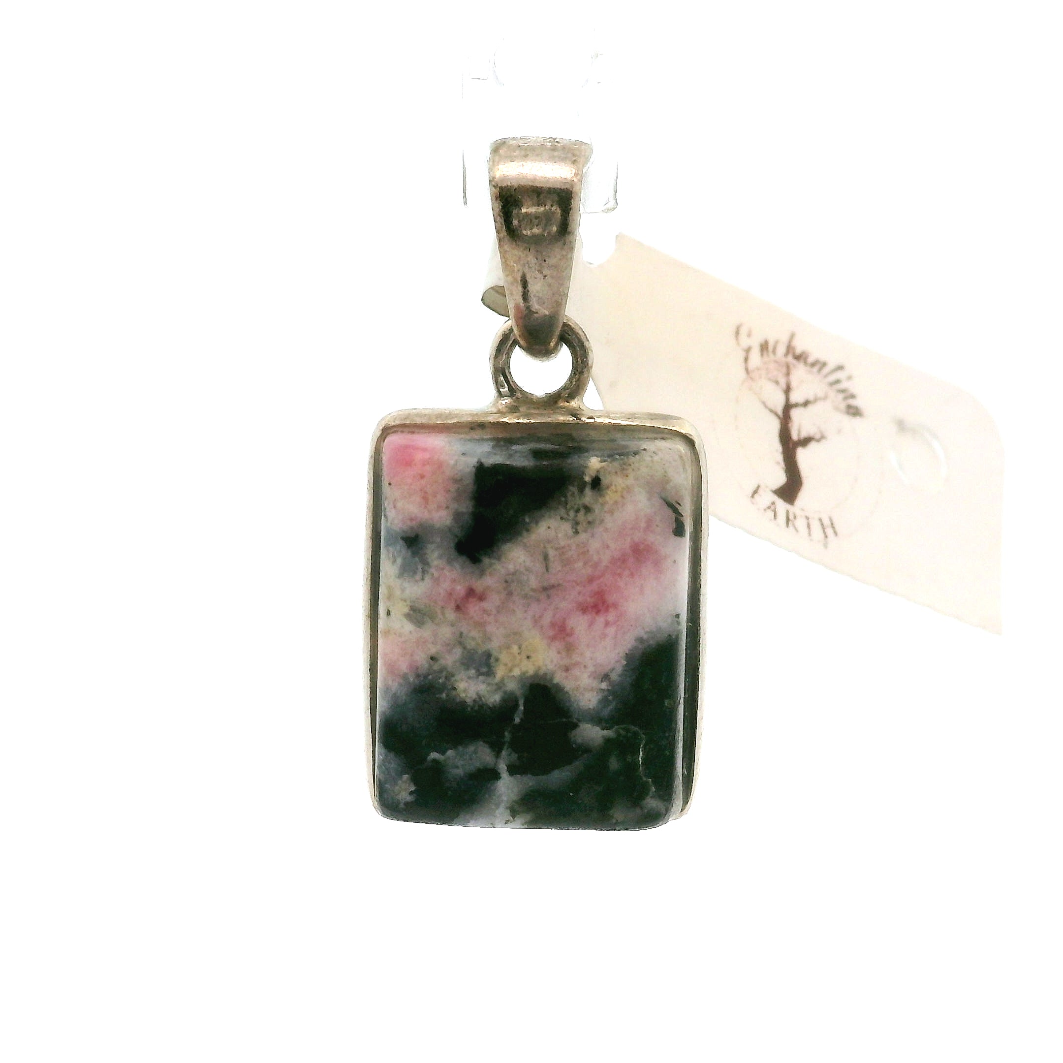 Tugtupite Pendant 925 Silver for Joy, Love and Empowerment