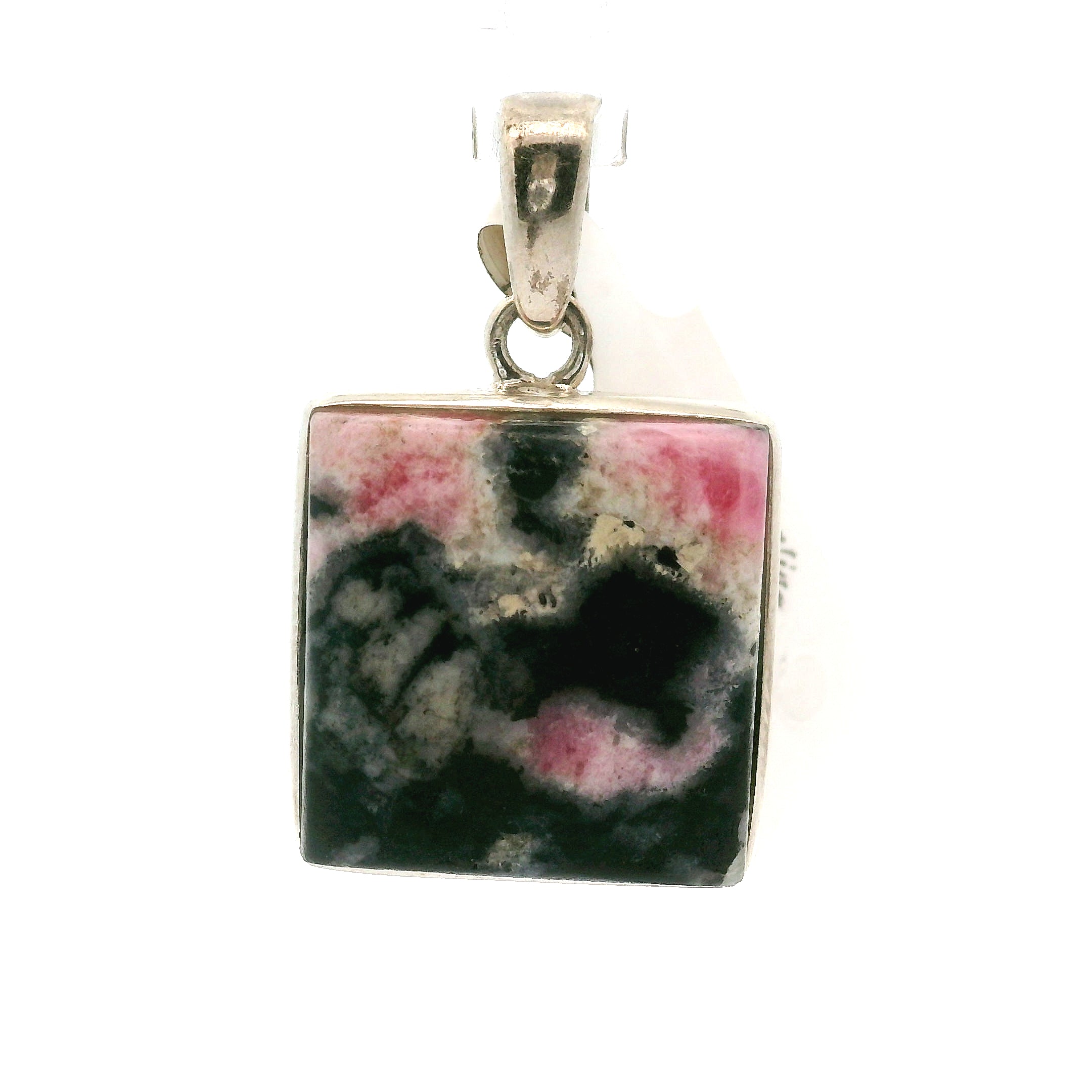 Tugtupite Pendant 925 Silver for Joy, Love and Empowerment