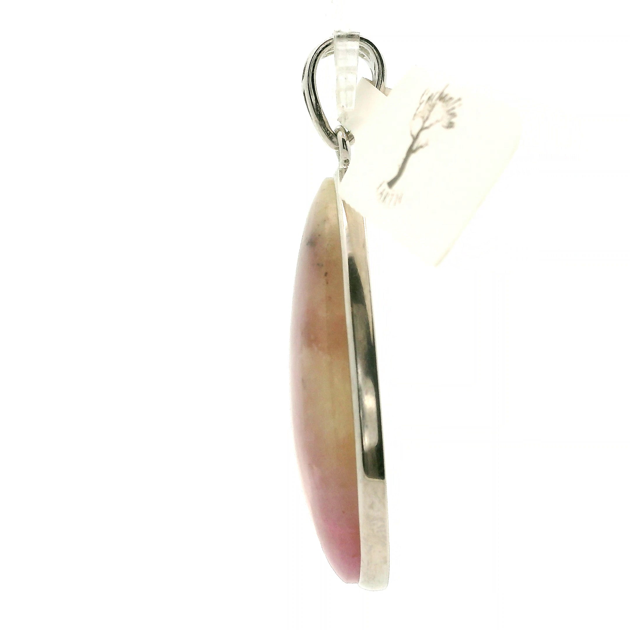 Pink Petalite Pendant 925 Silver for Empowerment and Love