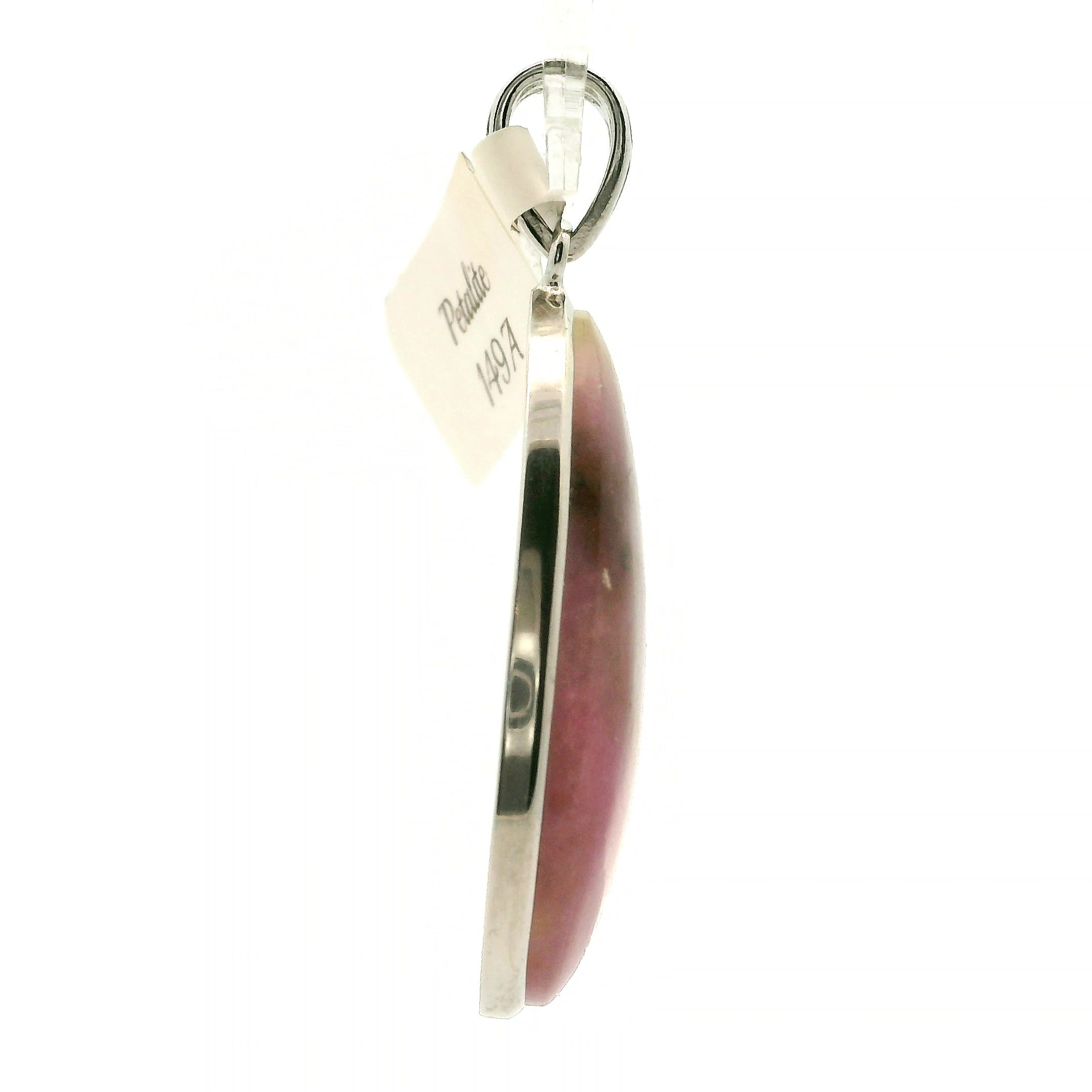 Pink Petalite Pendant 925 Silver for Empowerment and Love