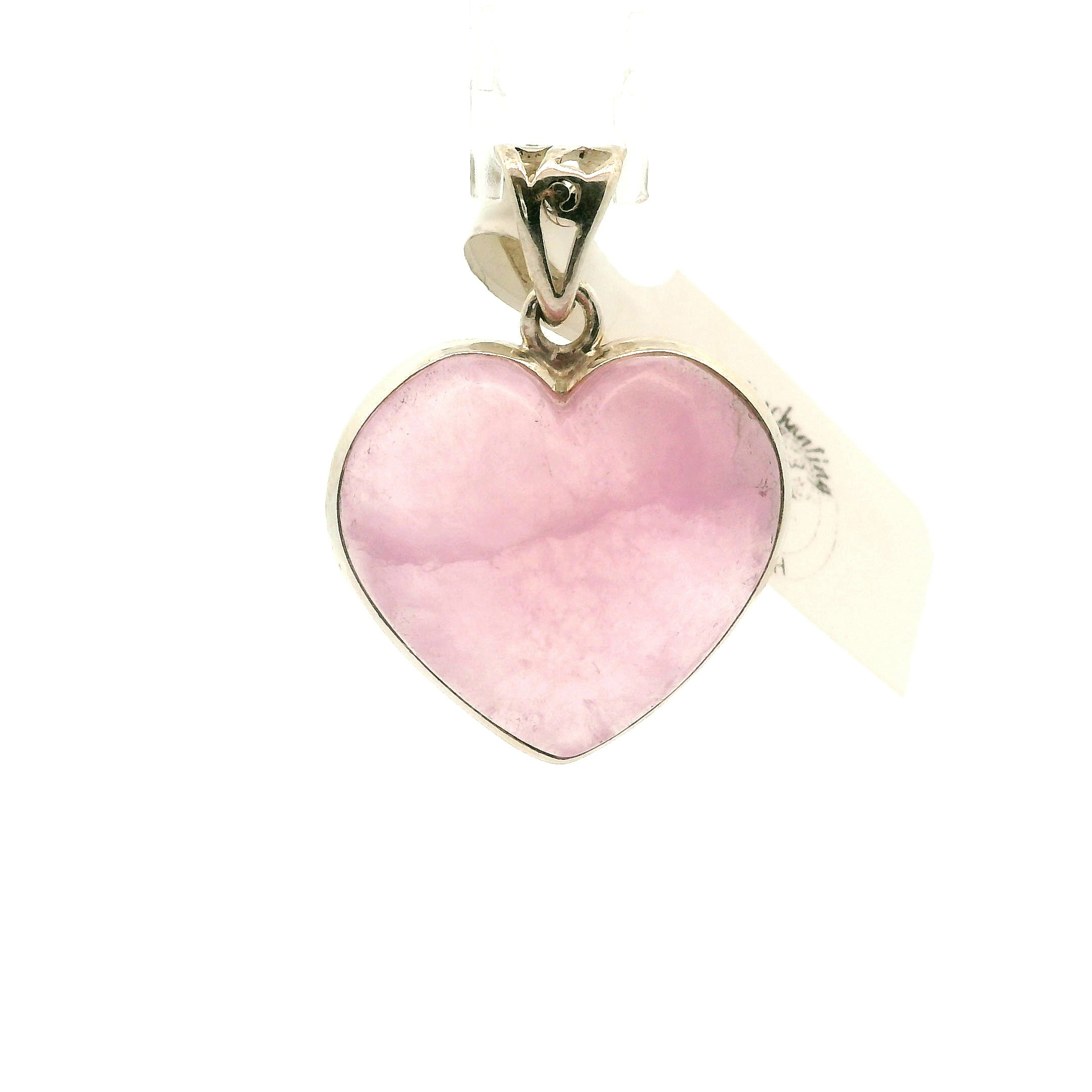 Pink Aragonite Pendants .925 Sterling Silver for Attracting Love, Harmonizing Relationships and Knowing your Worth