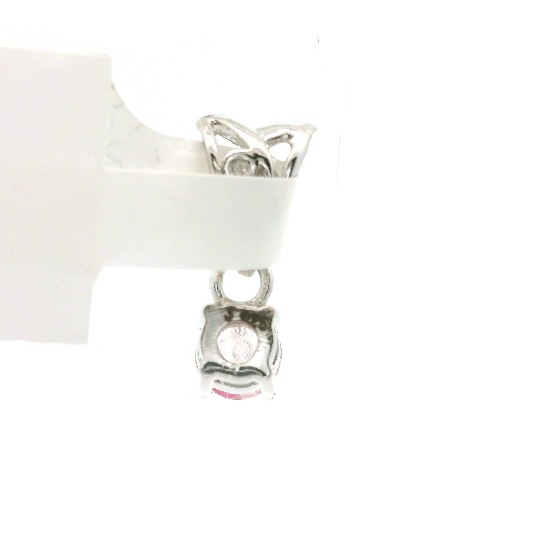 Pezzottaite Mini Pendant 925 Silver for Joy, Love and Empowerment