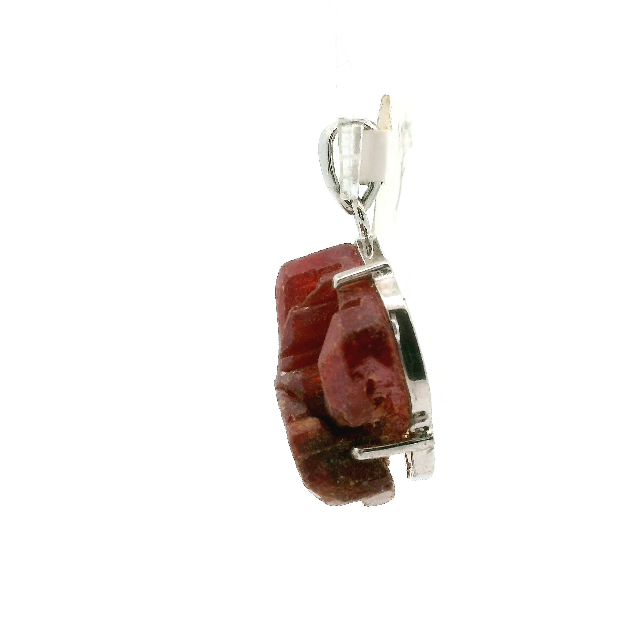 Vanadinite Pendant .925 Silver for Connecting with a Higher Purpose and Dream Recall