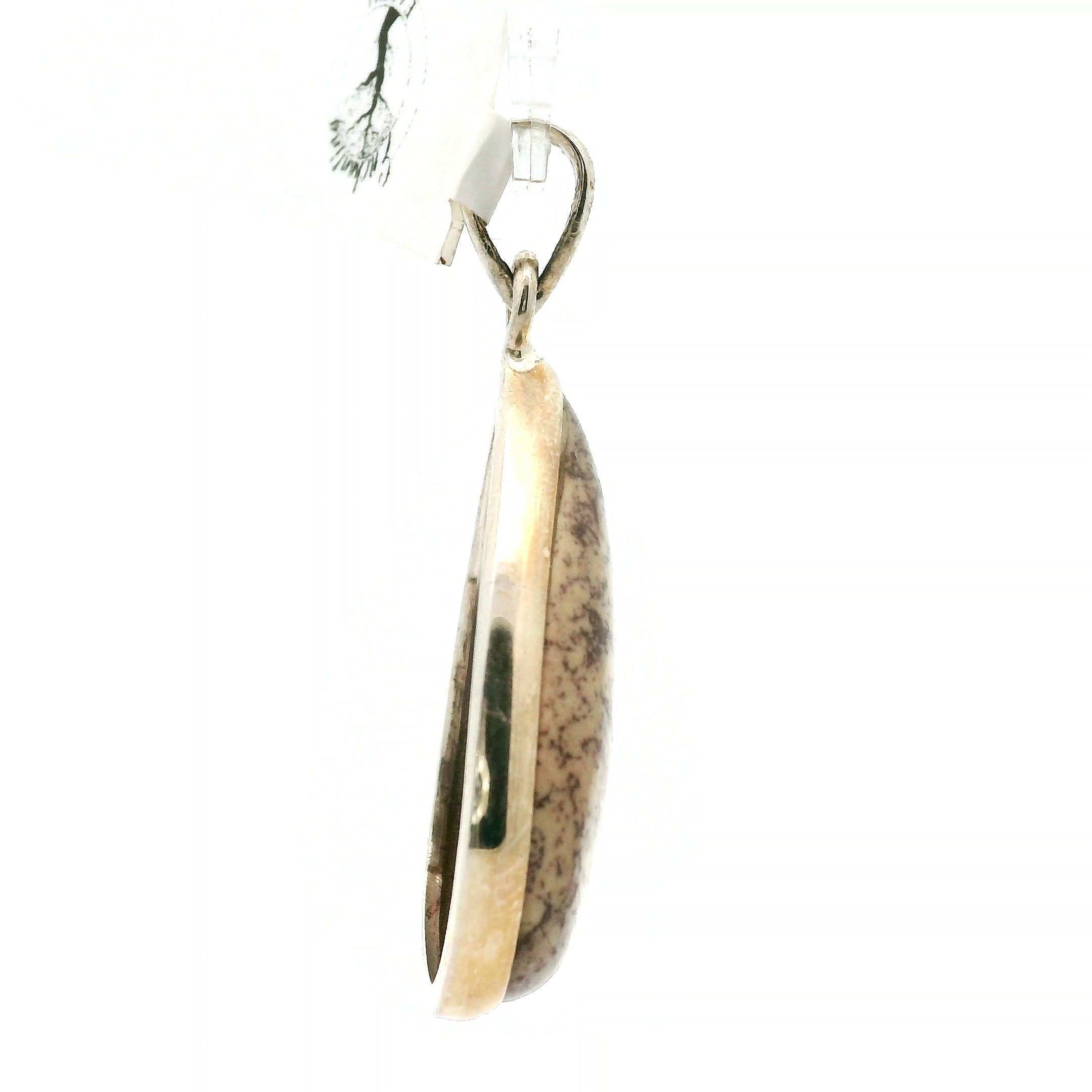 Alunite Pendant in .925 Silver for Strength and Grounding