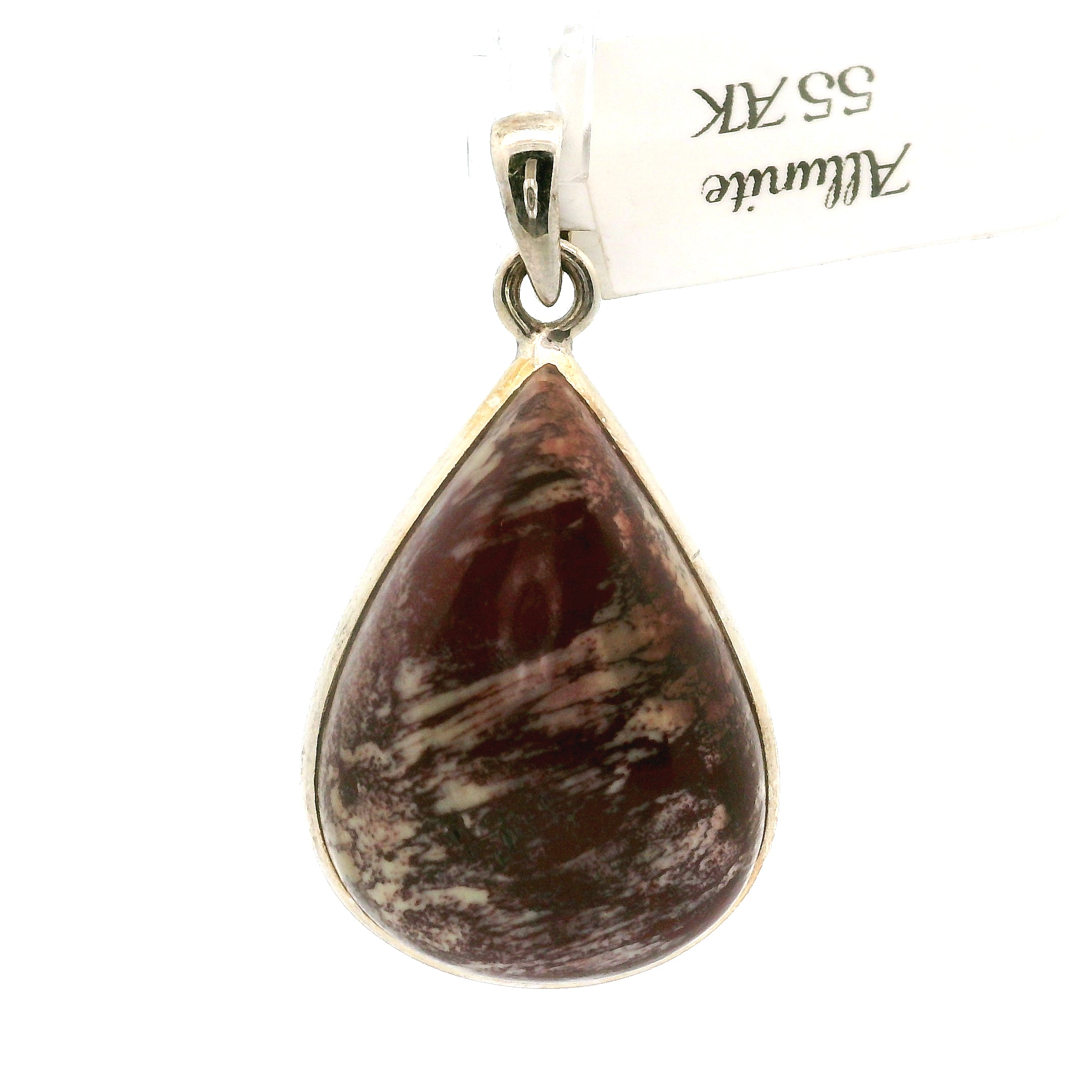 Alunite Pendant in .925 Silver for Strength and Grounding