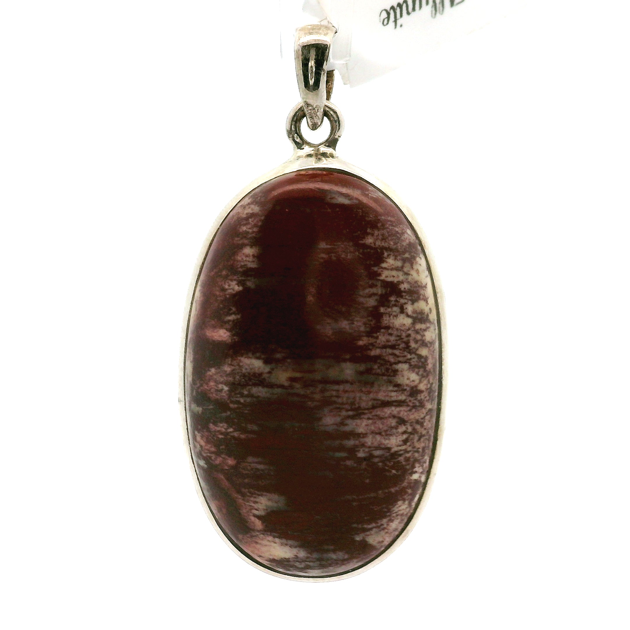 Alunite Pendant in .925 Silver for Strength and Grounding