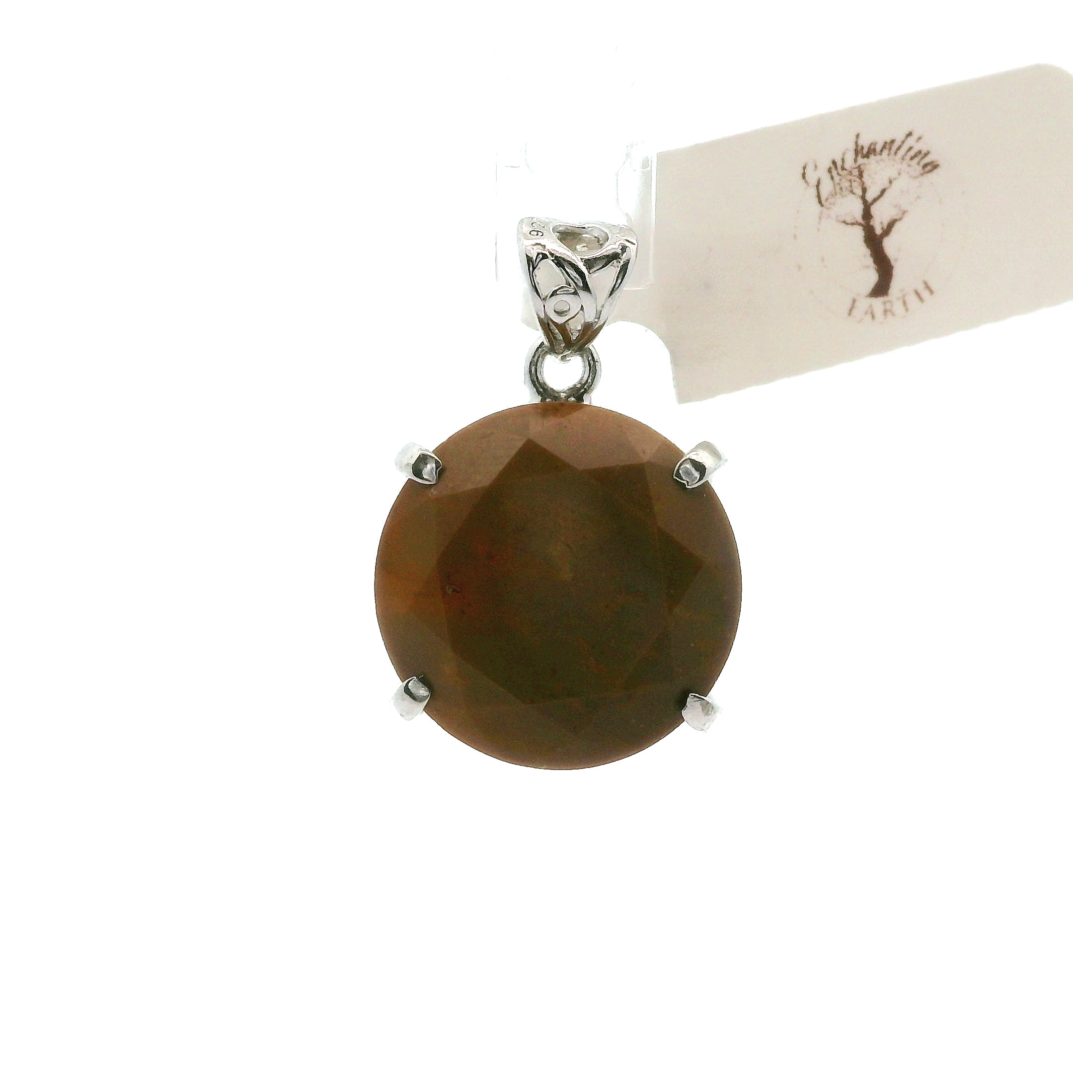 Mookaite Jasper Pendant .925 Silver for Personal Power and Youthful Beauty