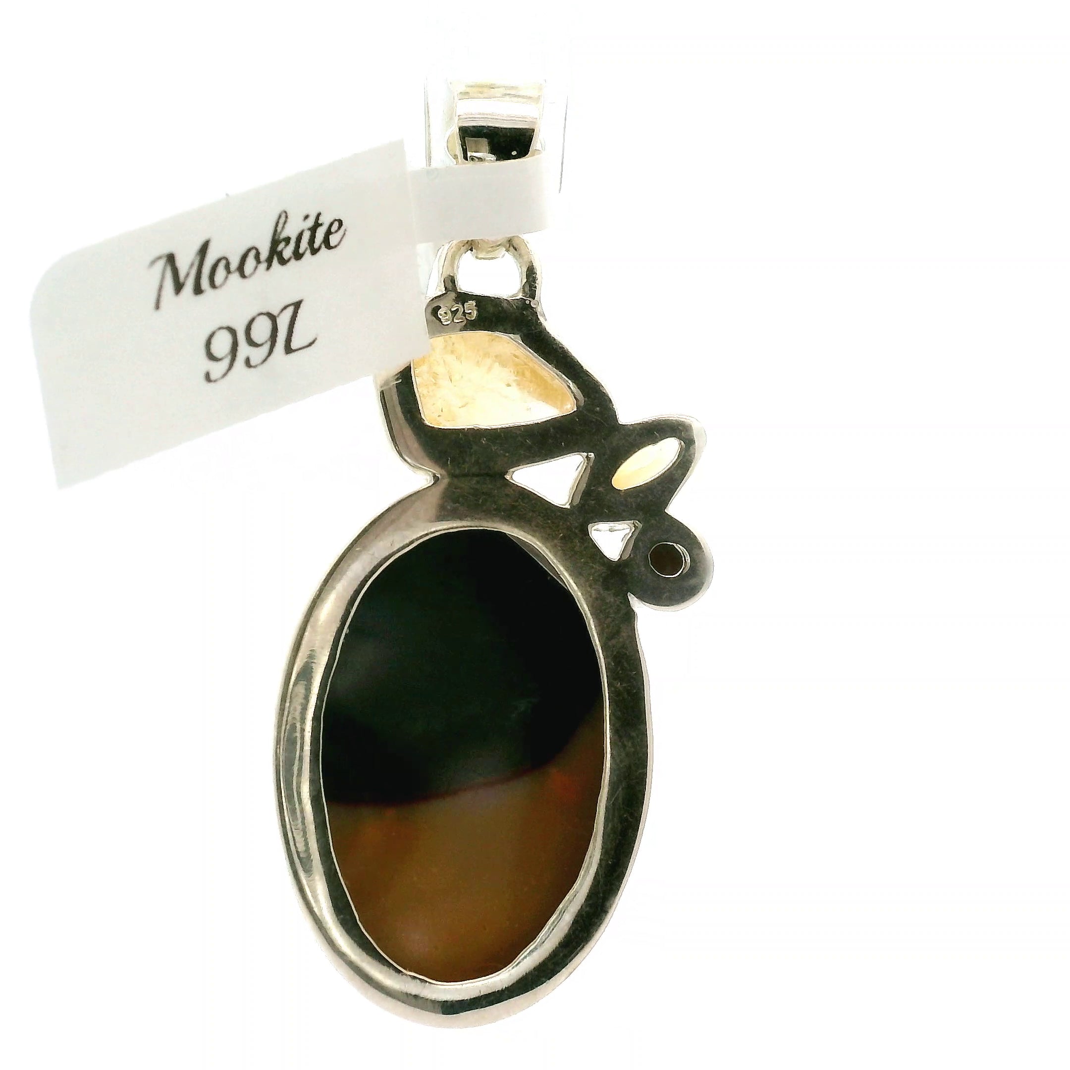 Mookaite Jasper Multi-Stone Pendant in .925 Silver for Personal Power and Youthful Beauty