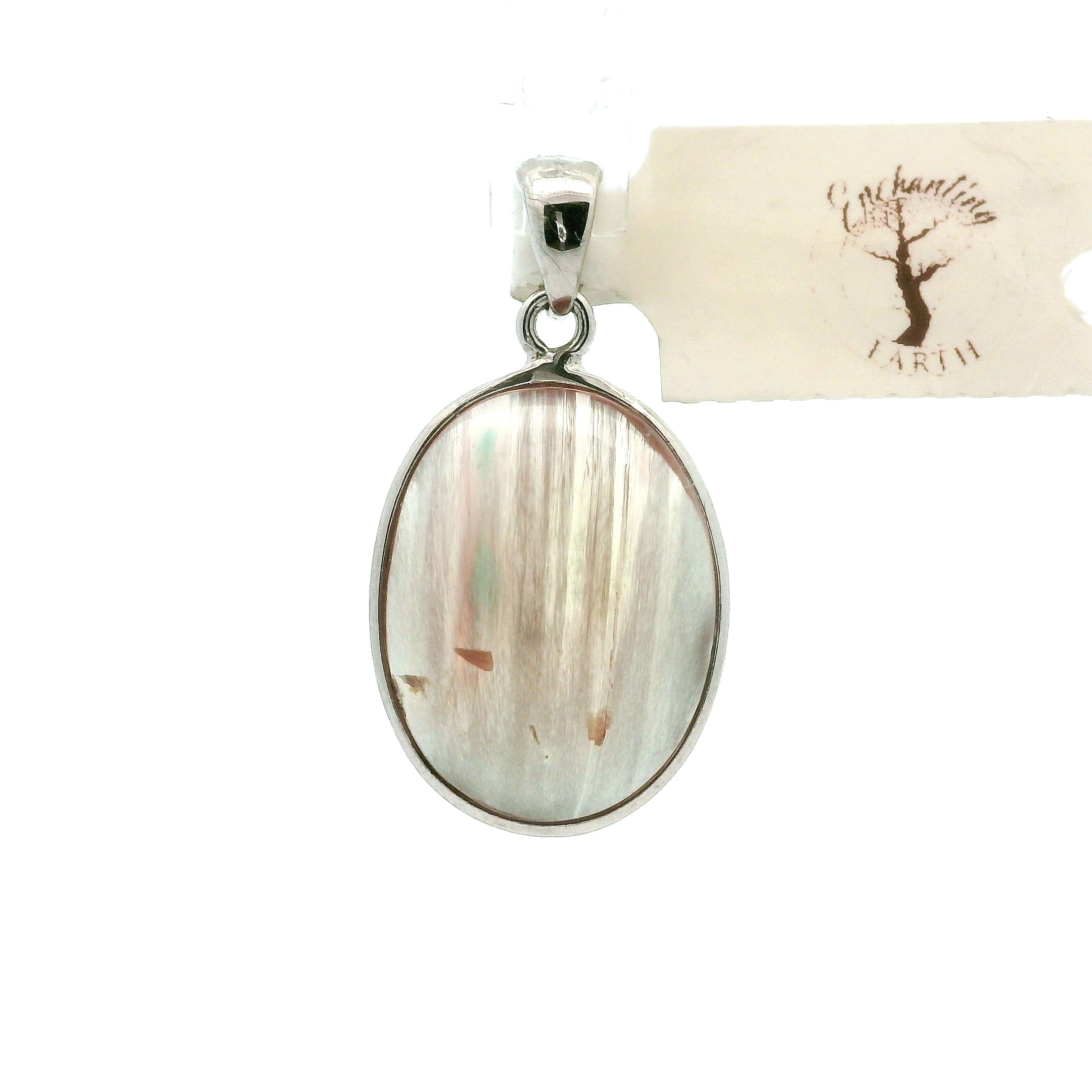 Andesine Golden Labradorite Pendant .925 Silver for Elevating your Consciousness
