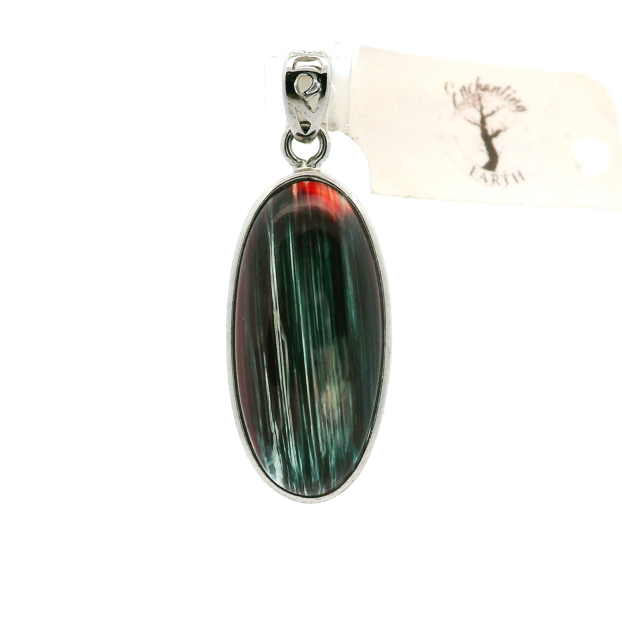 Andesine Golden Labradorite Pendant .925 Silver for Elevating your Consciousness