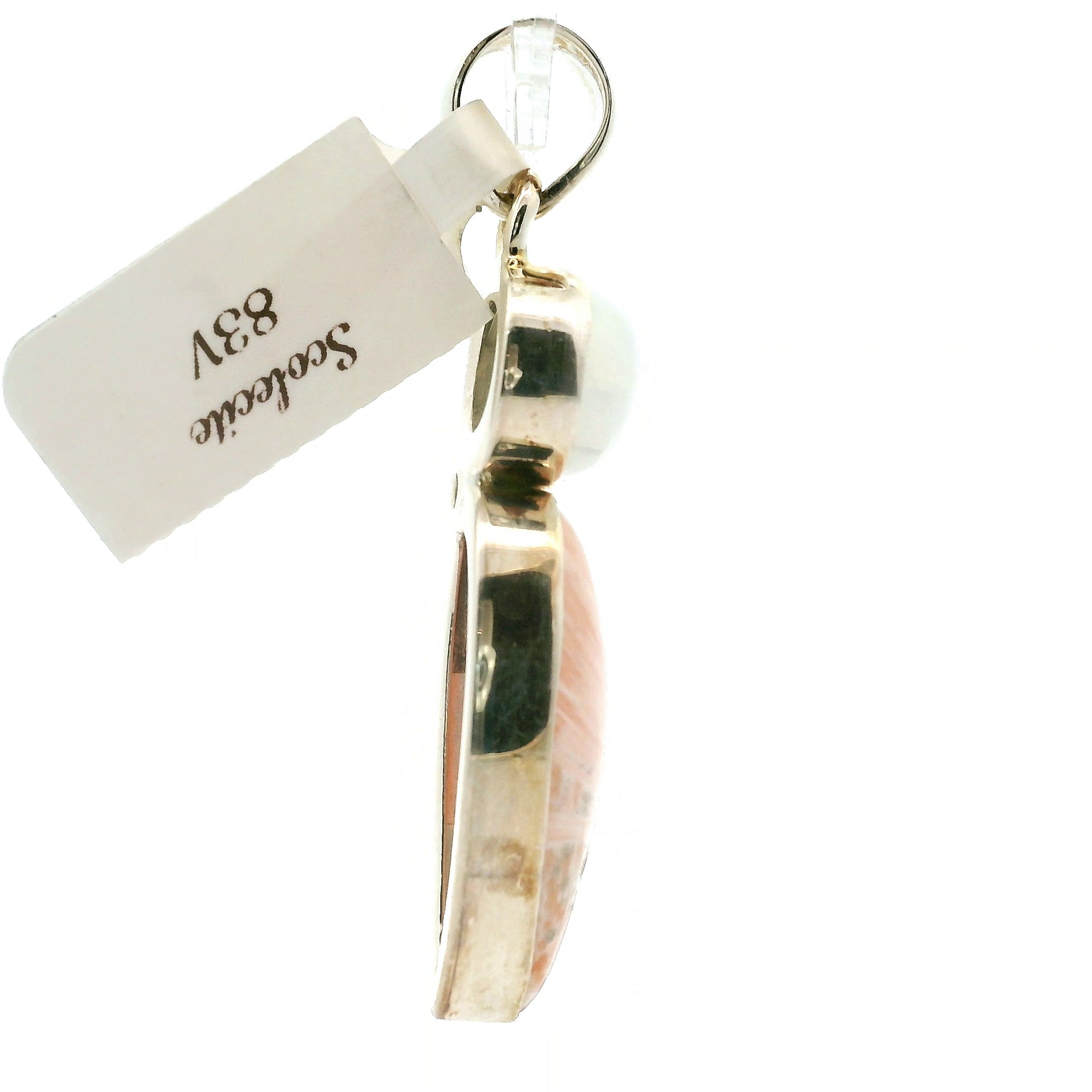 Scolecite Multi-Stone Pendant .925 Silver for Accessing Higher Realms and Lineage Healing