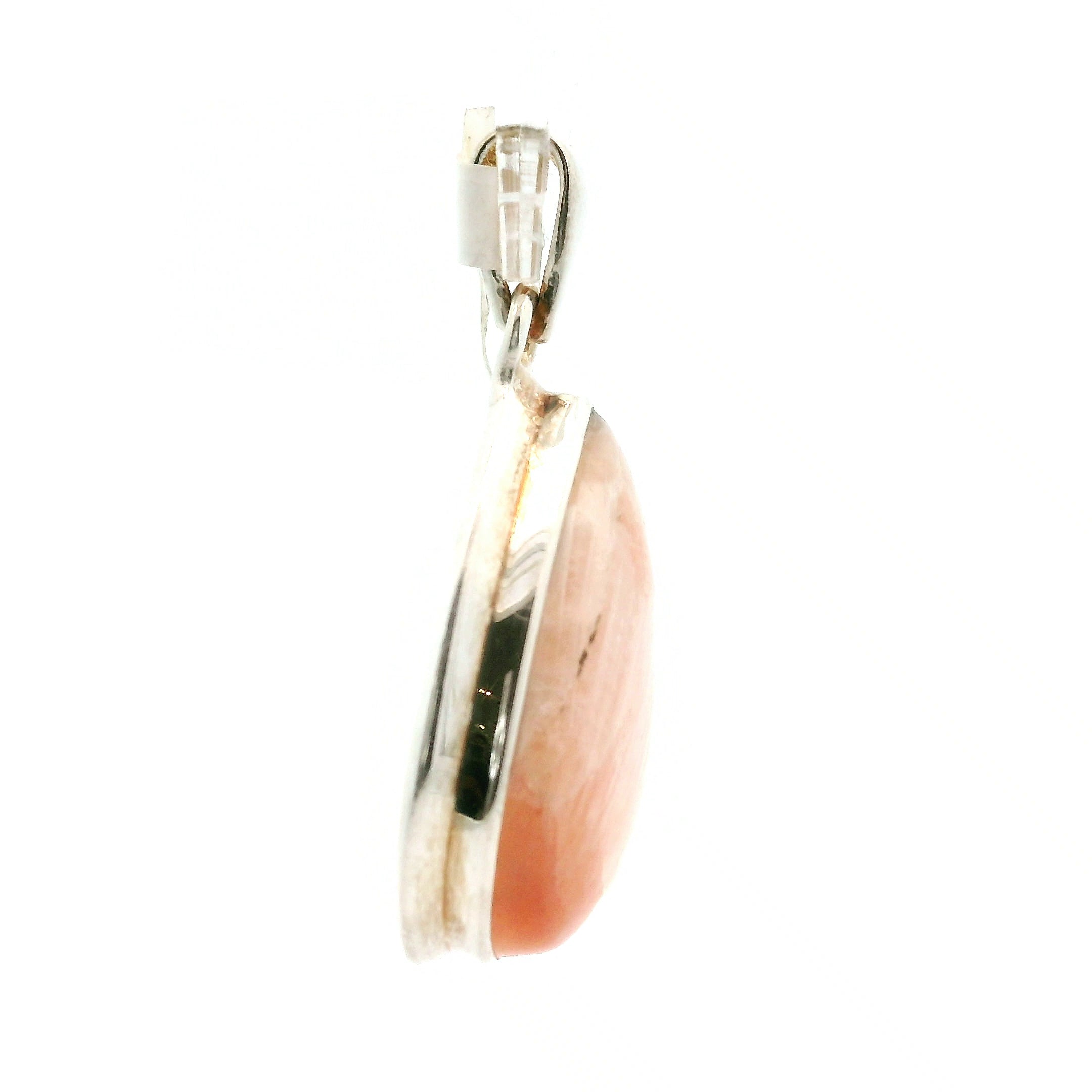 Scolecite Pendants .925 Silver for Accessing Higher Realms and Lineage Healing