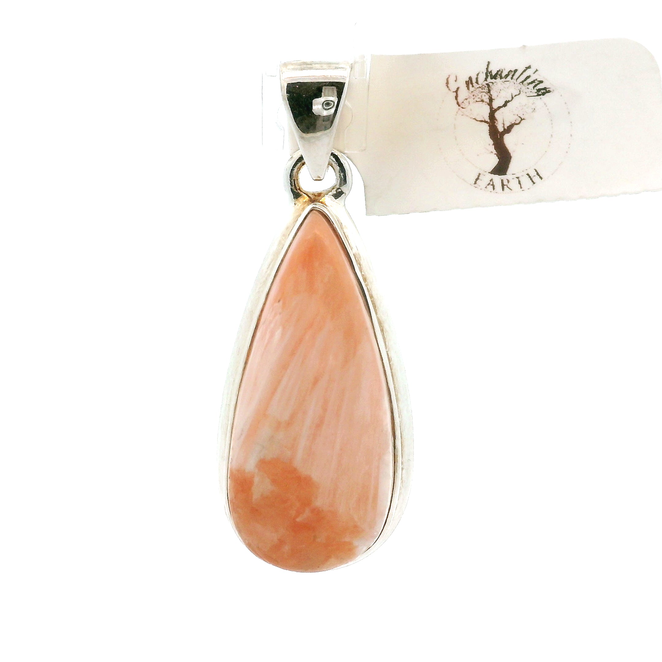Scolecite Pendants .925 Silver for Accessing Higher Realms and Lineage Healing