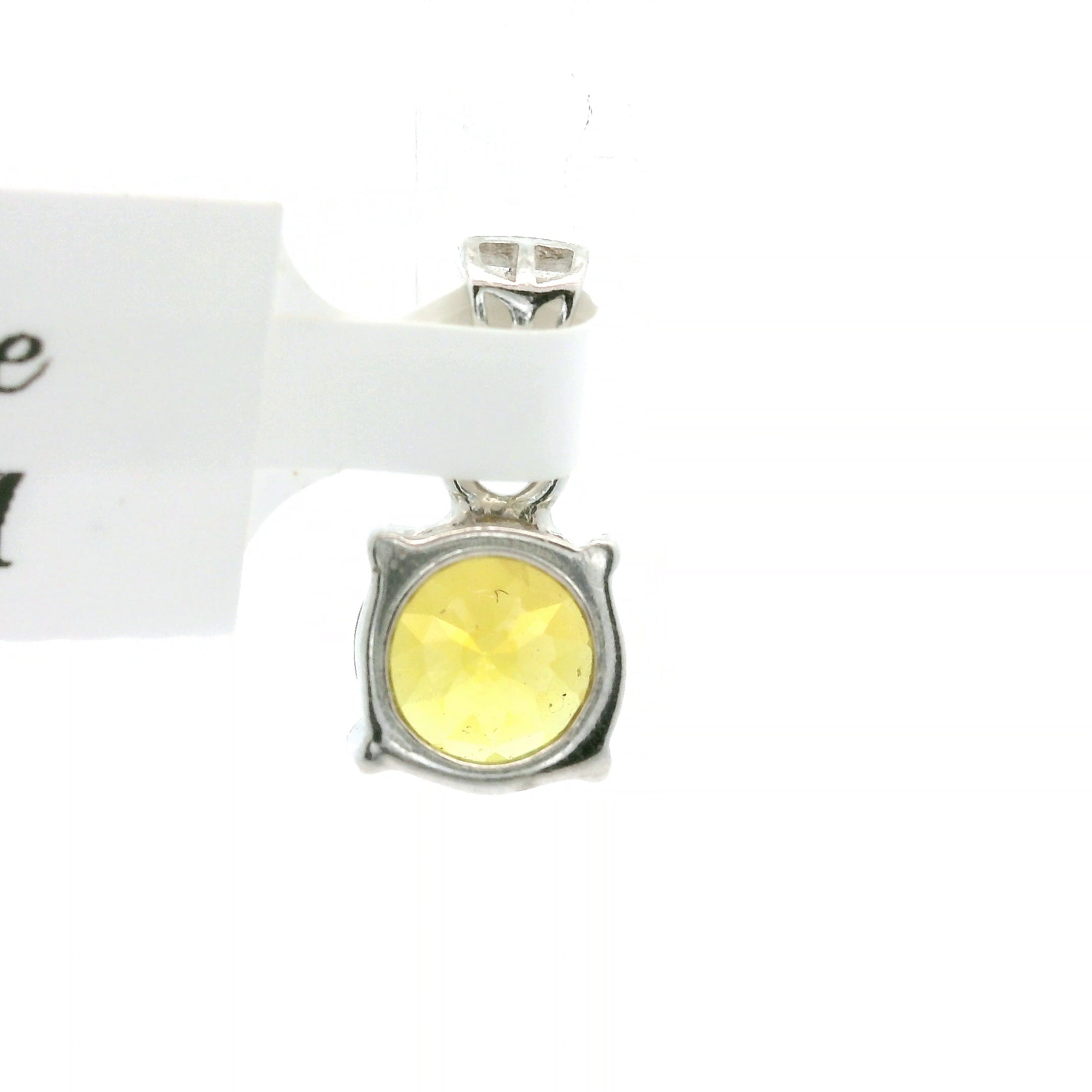 Golden Sphene Pendant .925 Silver for Illumination and Divine Clarity