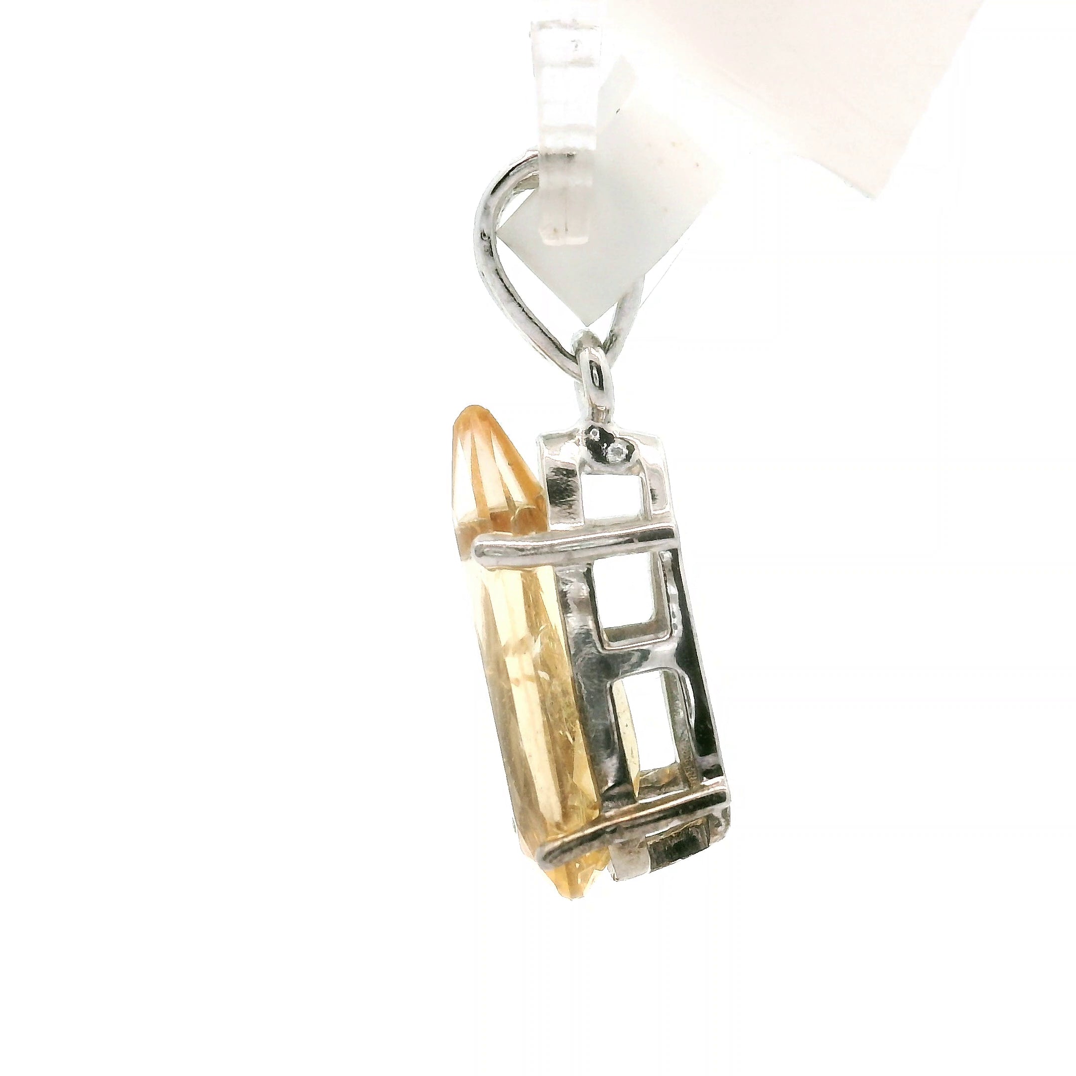 Imperial Topaz Pendants .925 Sterling Silver for Spiritual Transformation