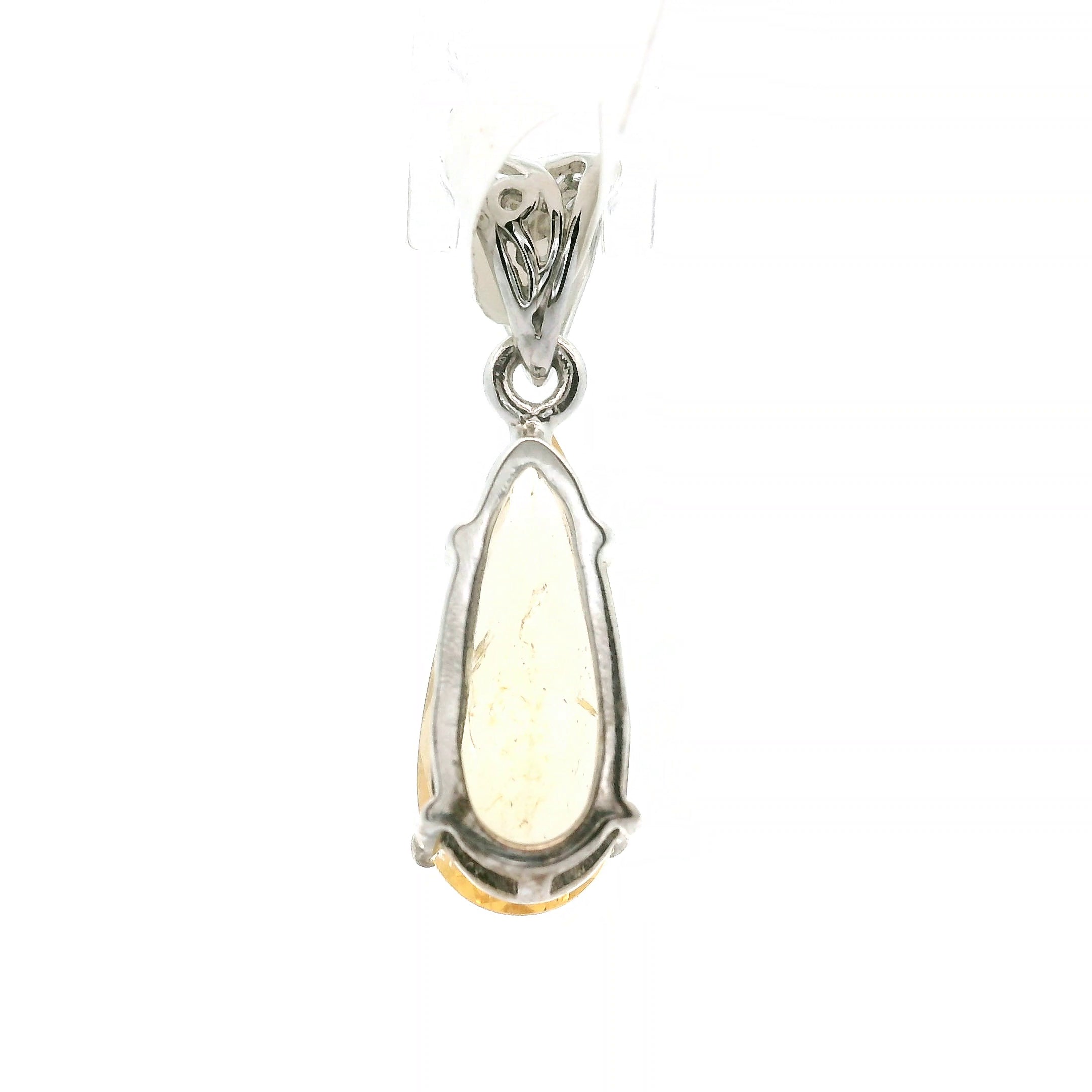 Imperial Topaz Pendants .925 Sterling Silver for Spiritual Transformation