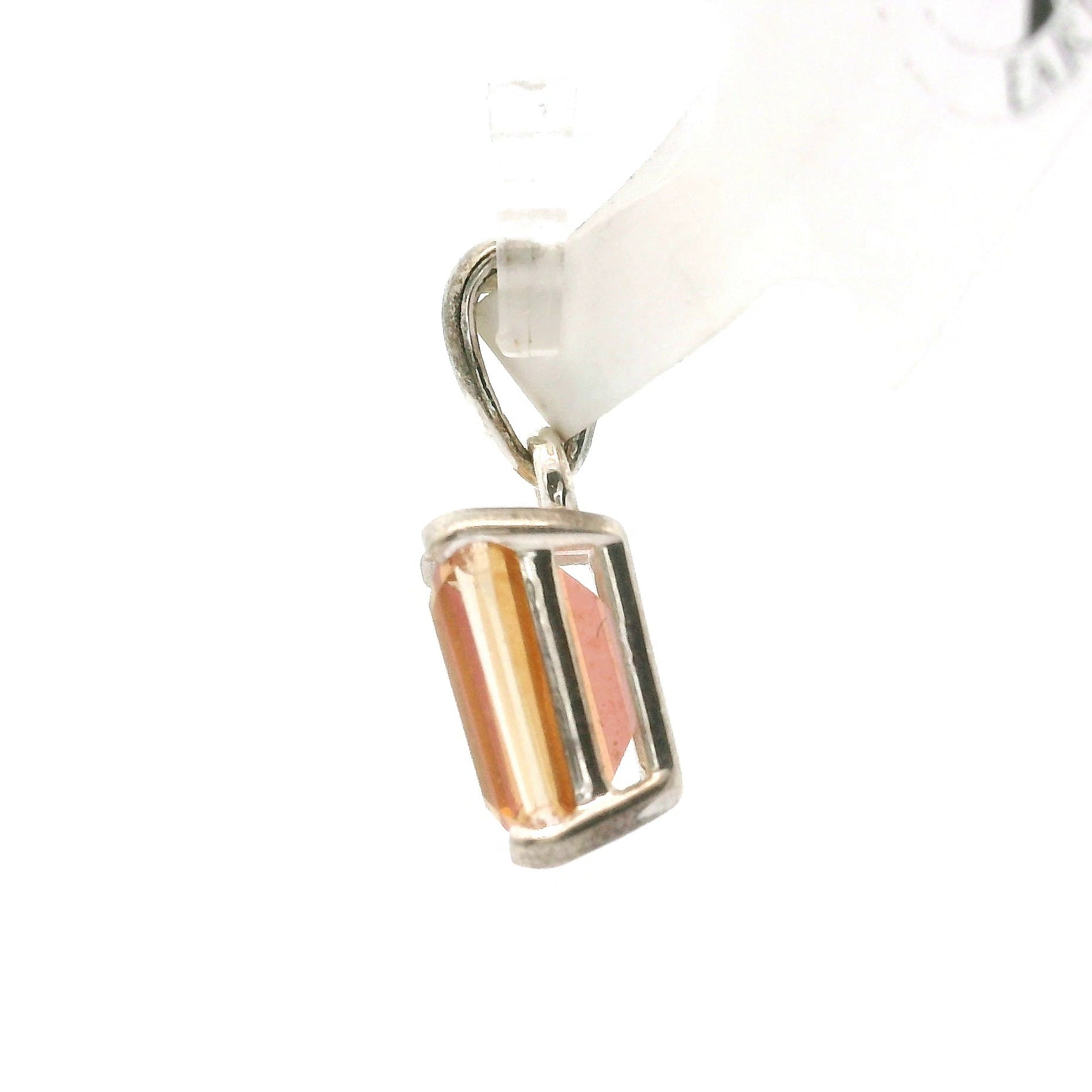 Sunset Mystic Topaz Pendant .925 Silver for Overall Health & Healing of the Body