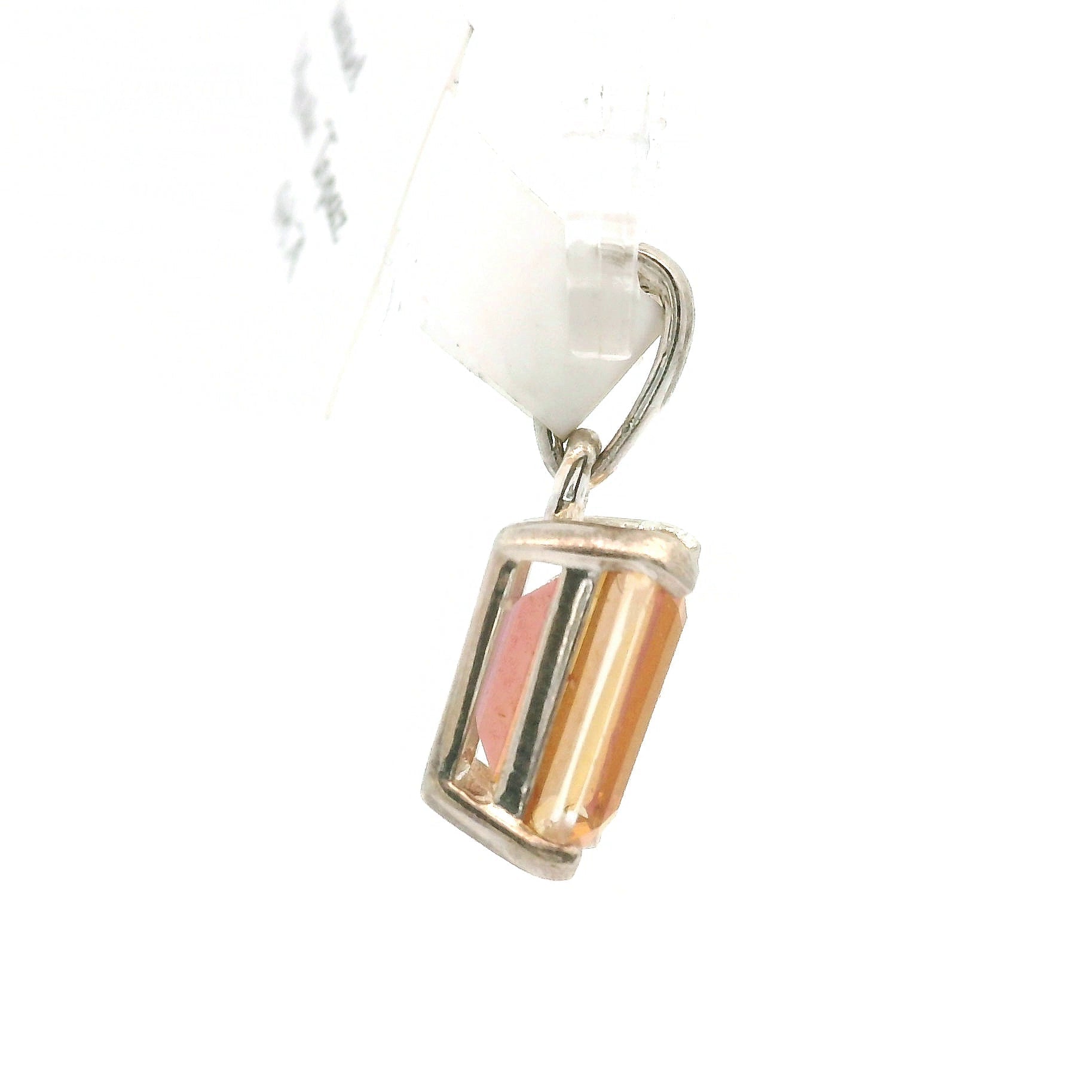 Sunset Mystic Topaz Pendant .925 Silver for Overall Health & Healing of the Body